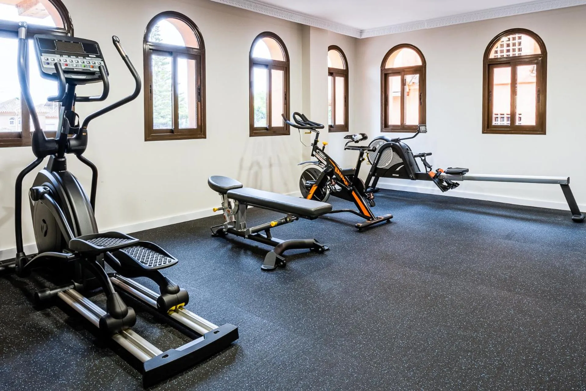 Fitness centre/facilities in Globales Paraíso Beach