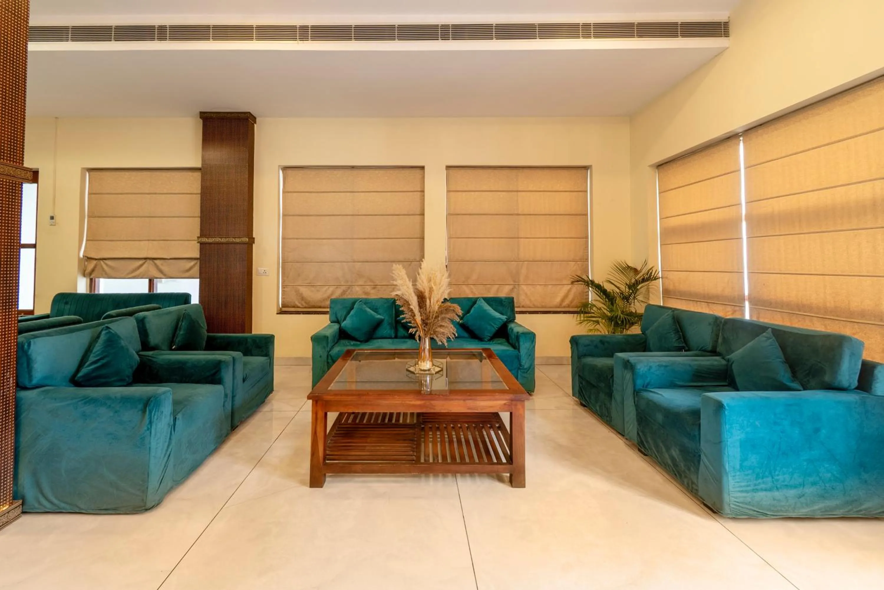 Seating area in Treebo Little Budhha