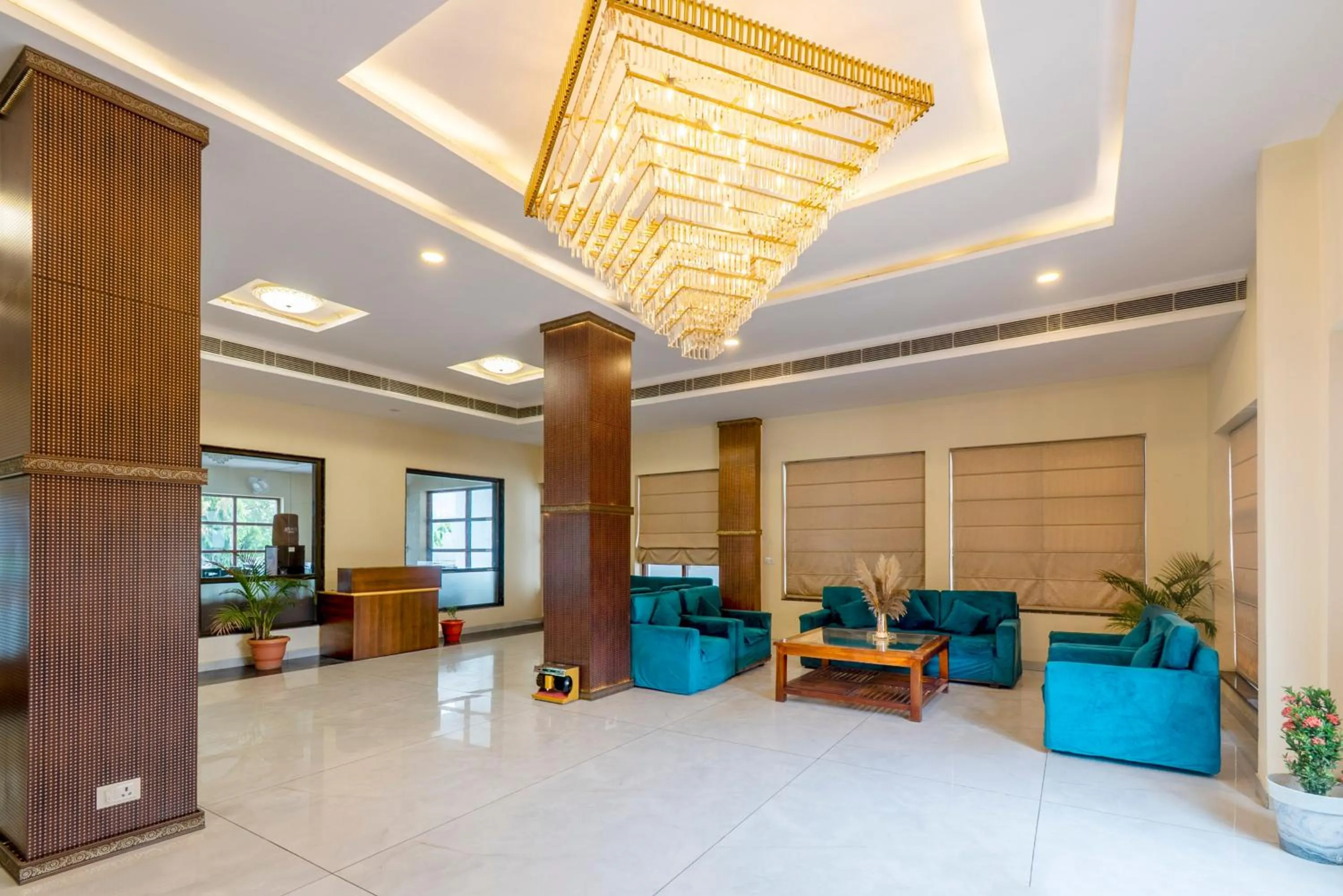 Seating area in Treebo Little Budhha