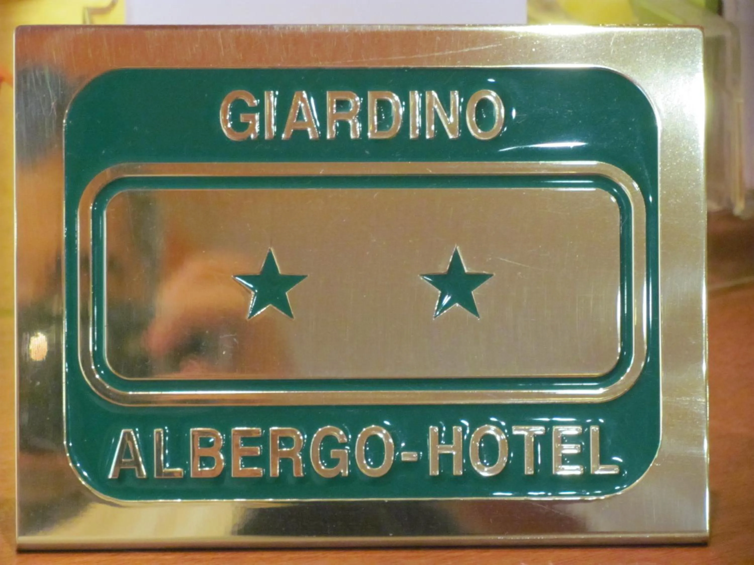 Logo/Certificate/Sign in Albergo Hotel Giardino