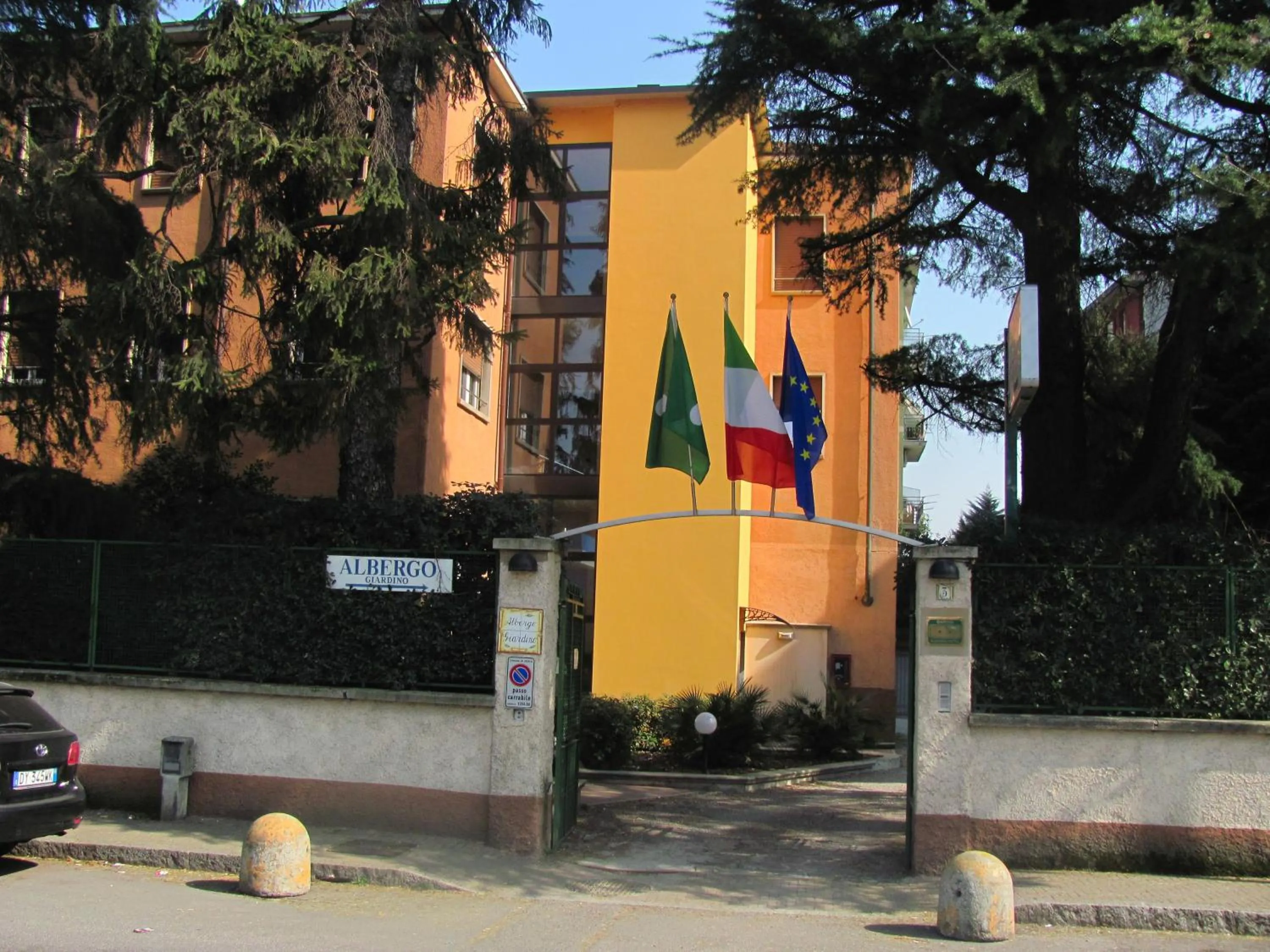 Facade/entrance in Albergo Hotel Giardino