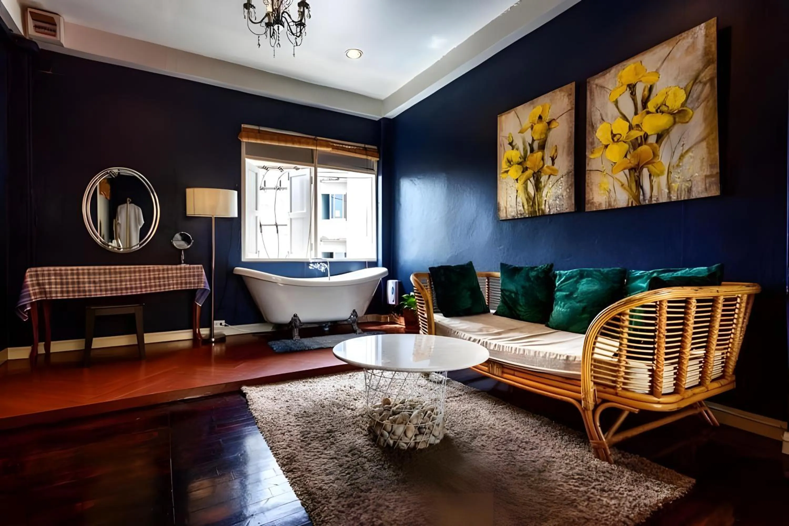 Seating area in Naptel Changmoi - Thaphae แนปเทล ช้างม่อย ท่าแพ