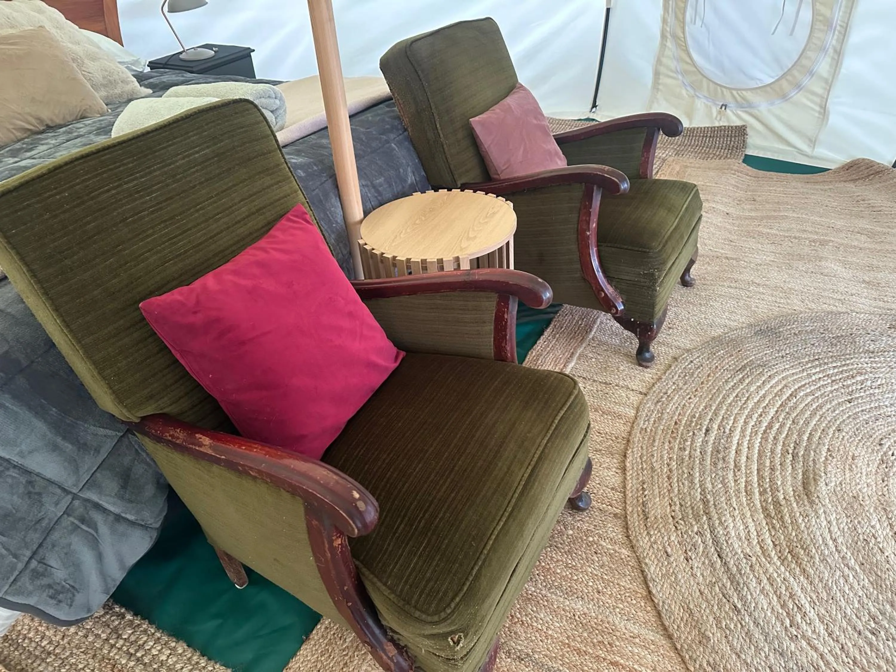 Seating area in Seacroft Estate