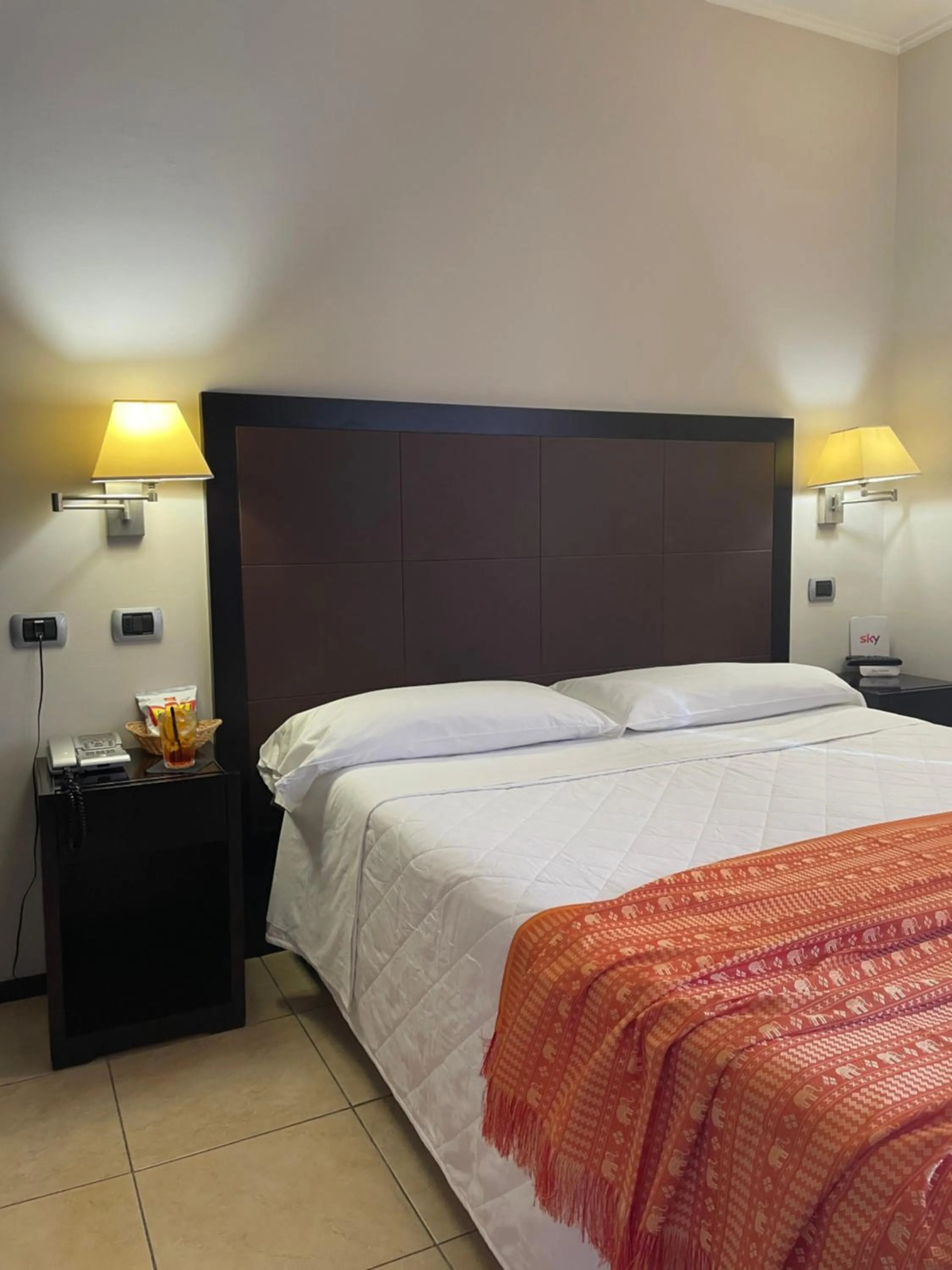 Bed in Cassisi Hotel