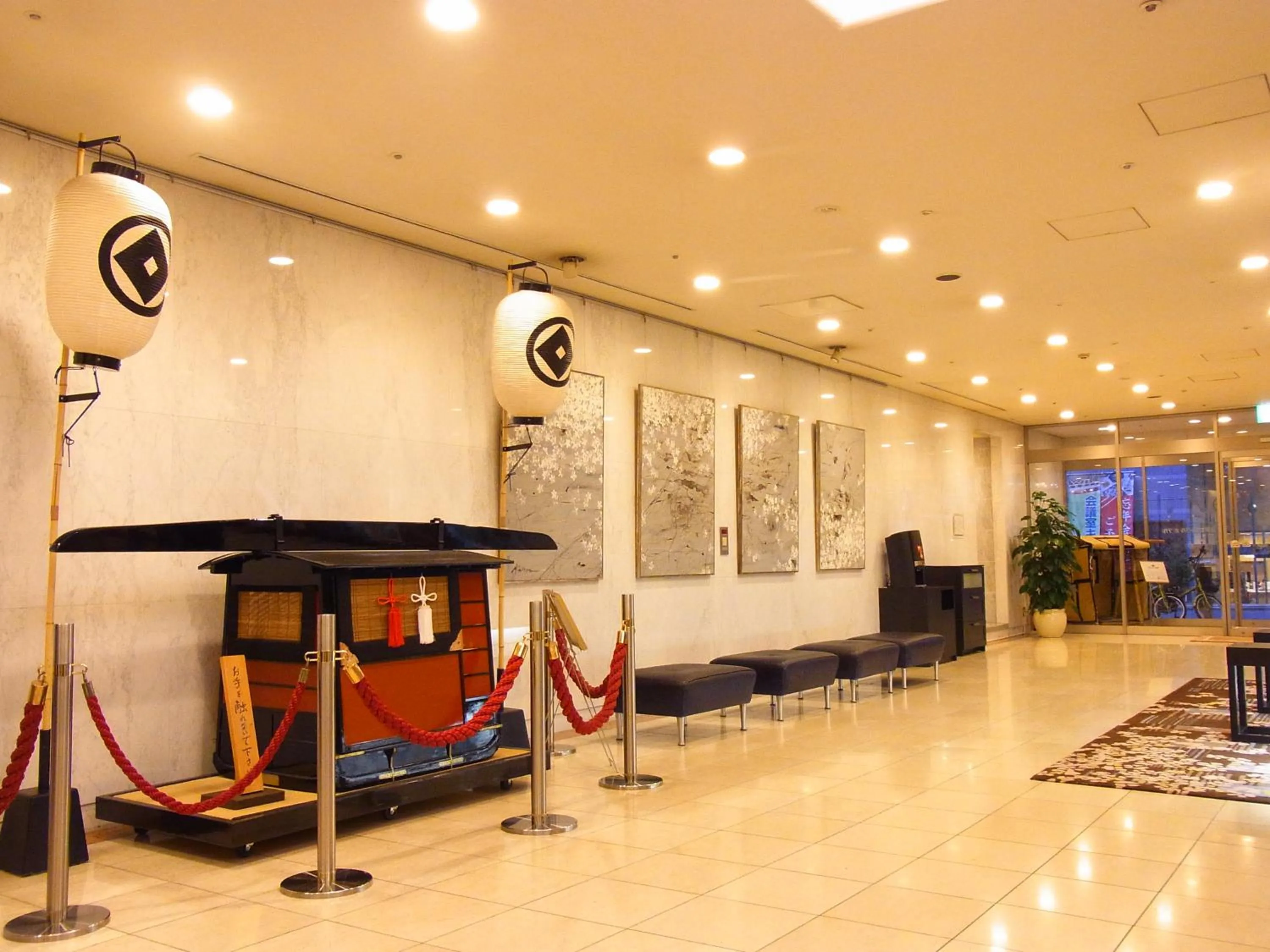 Decorative detail in Asakusa Central Hotel