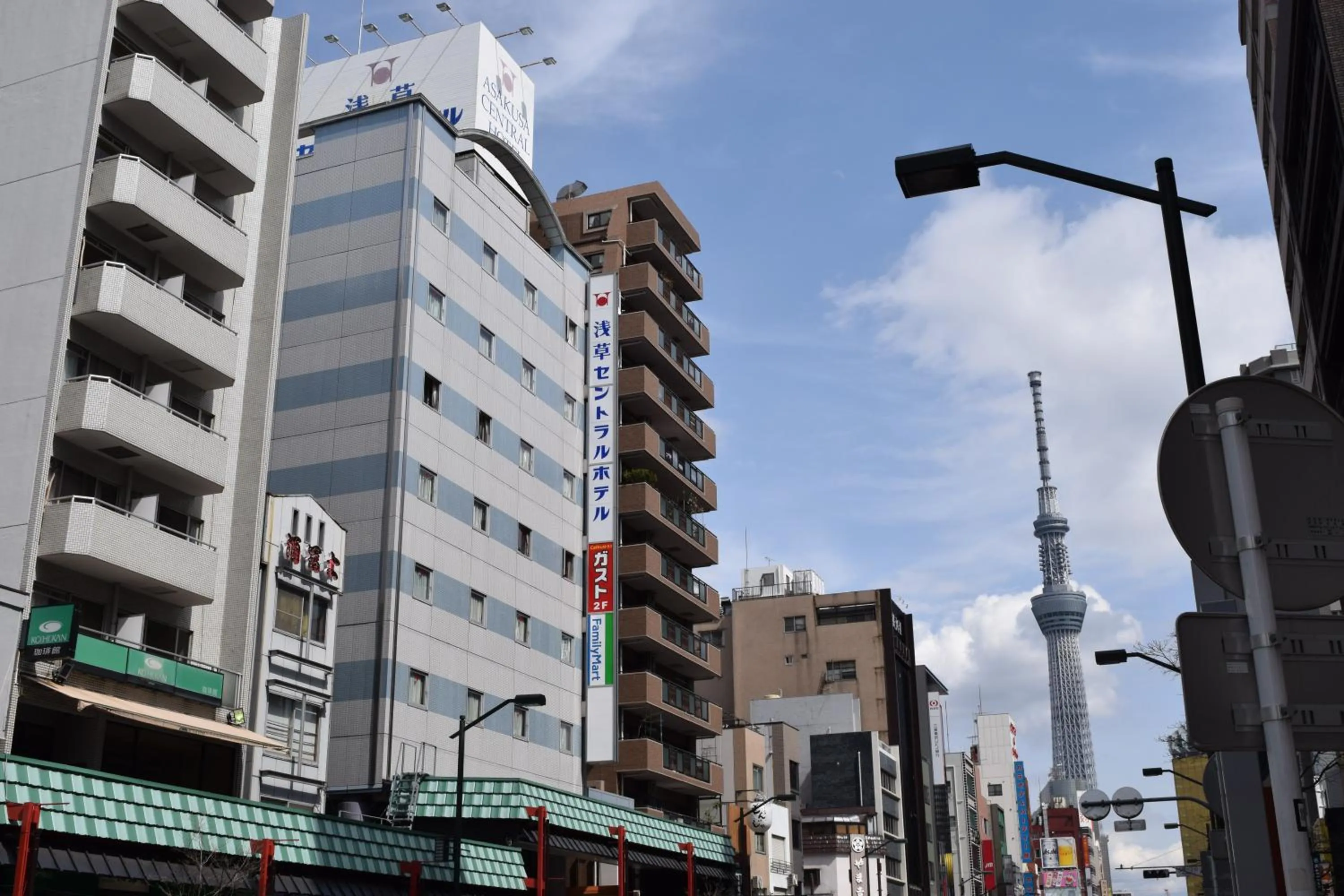 Property building in Asakusa Central Hotel