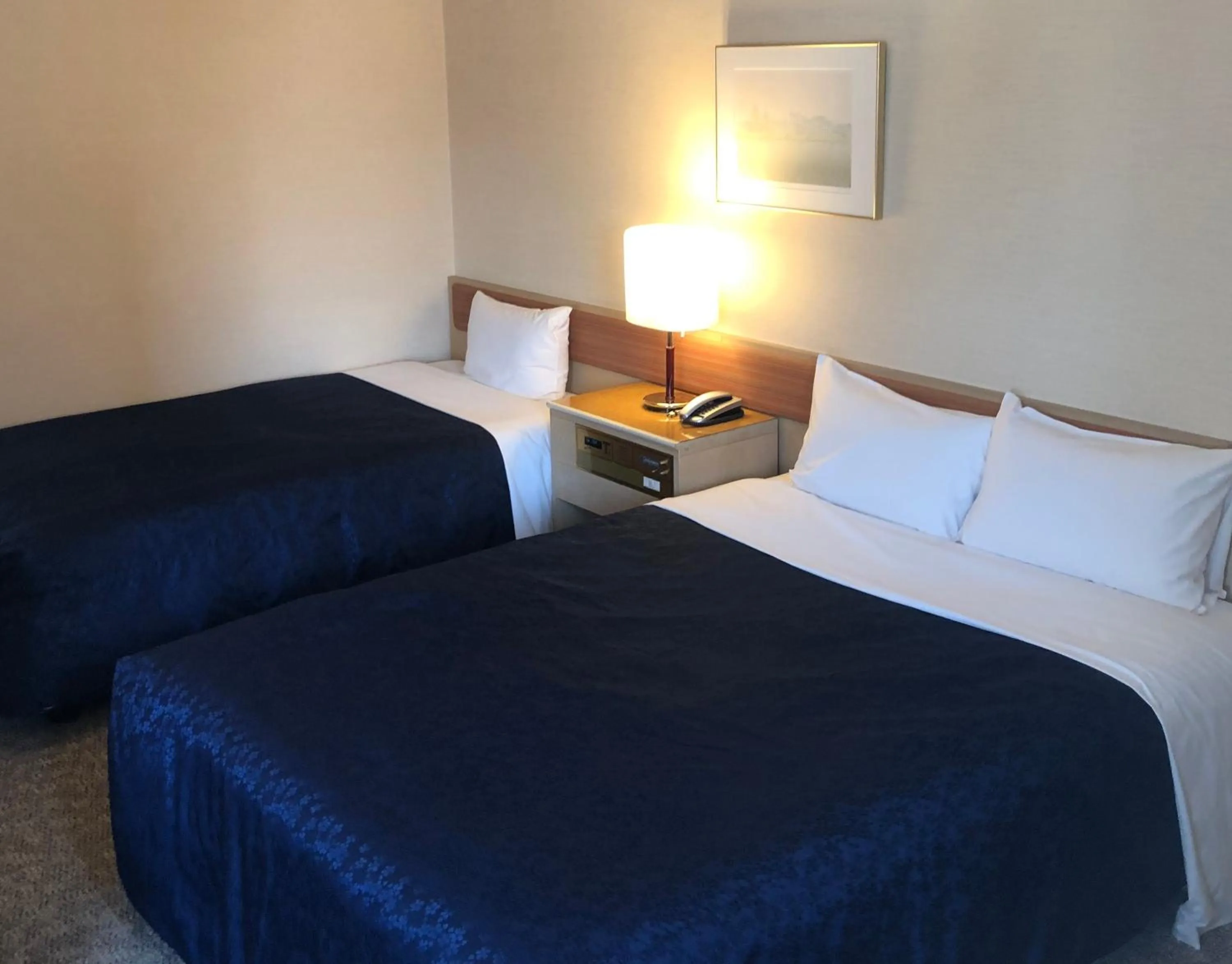 Photo of the whole room, Bed in Asakusa Central Hotel