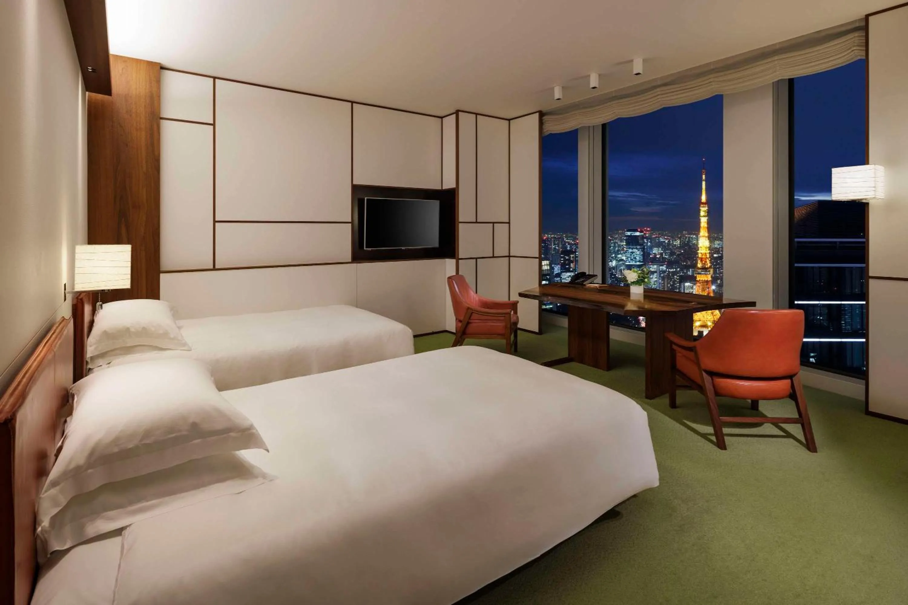 Bedroom, Bed in Andaz Tokyo - A Concept by Hyatt