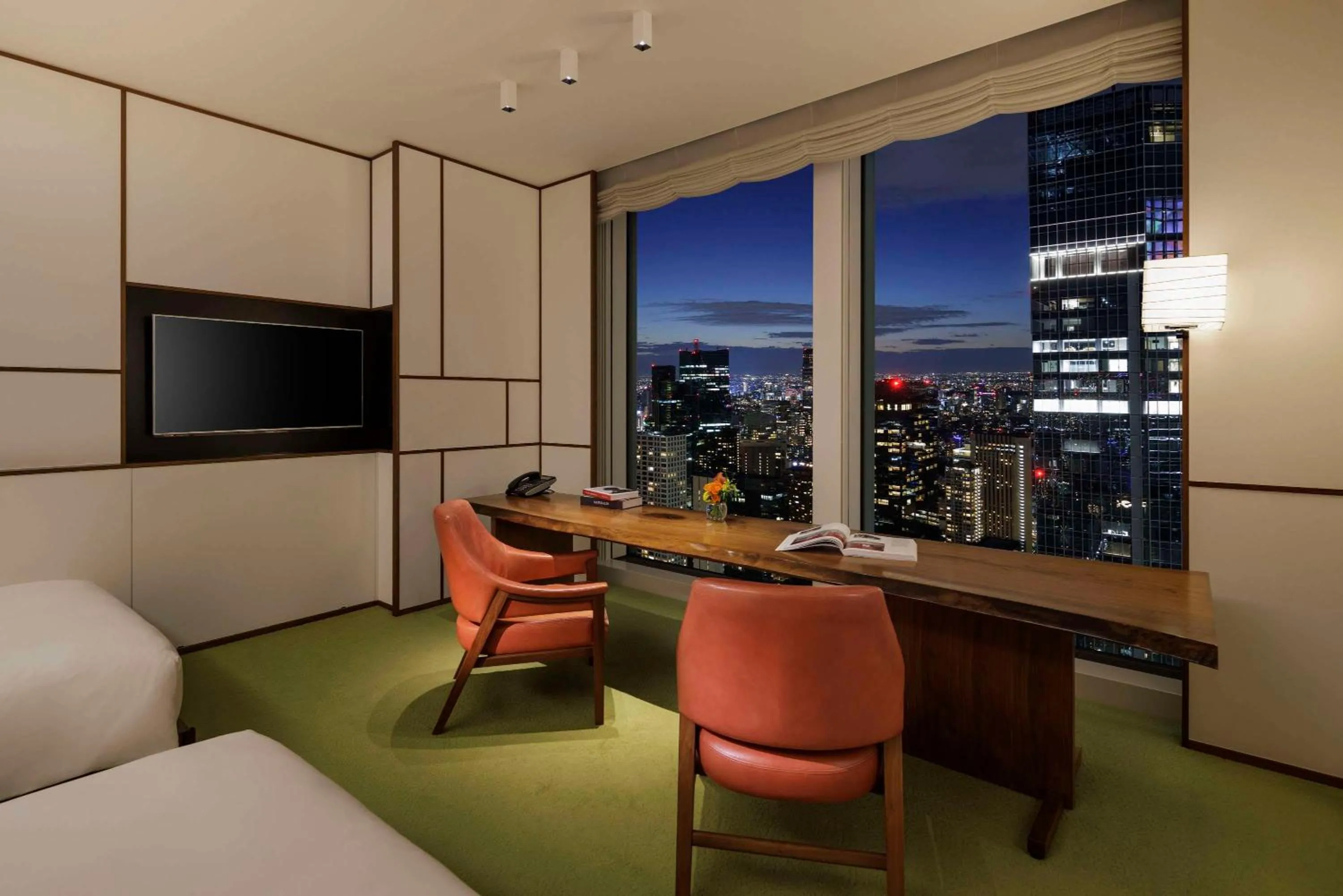 Bedroom in Andaz Tokyo - A Concept by Hyatt