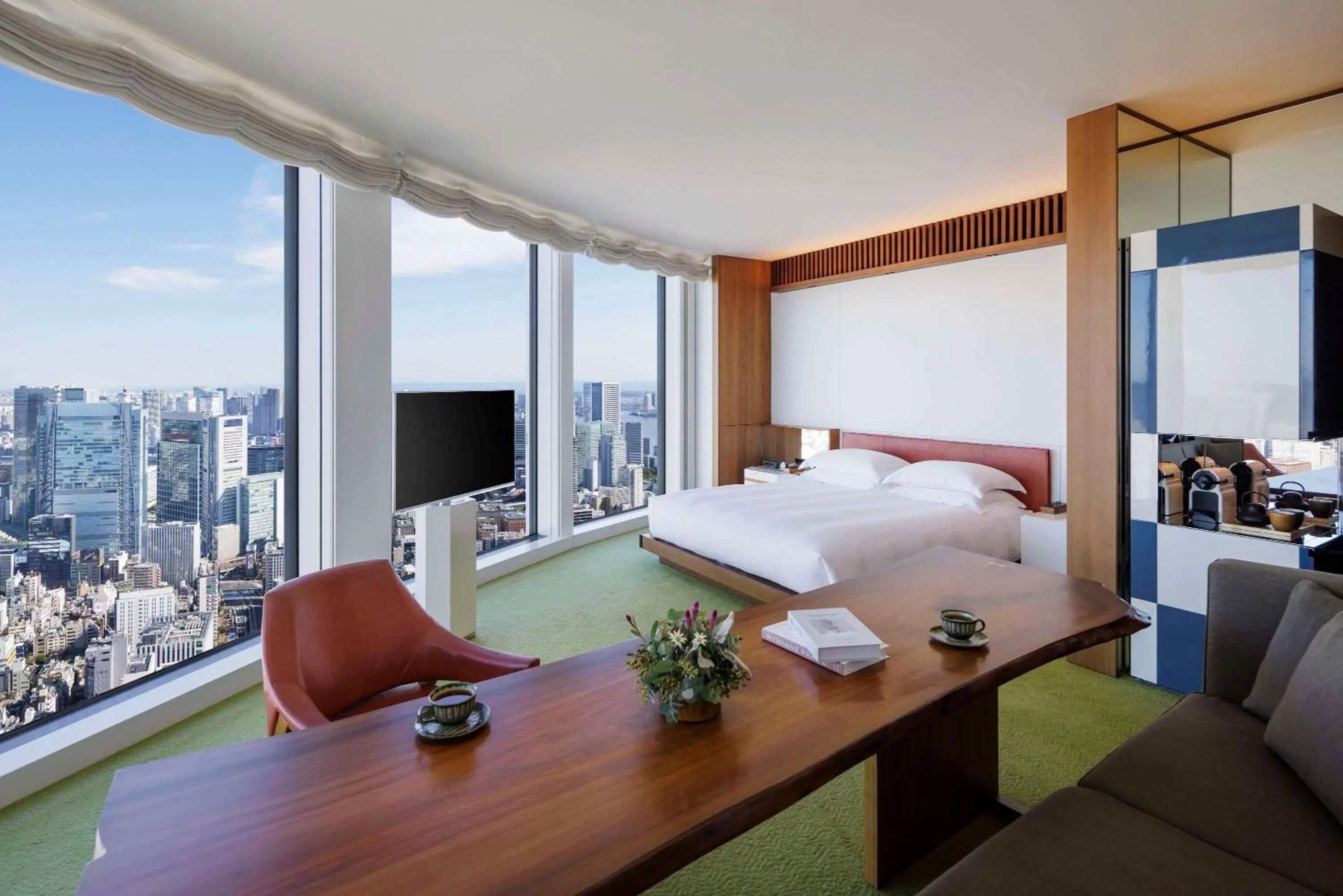 Bedroom, Bed in Andaz Tokyo - A Concept by Hyatt