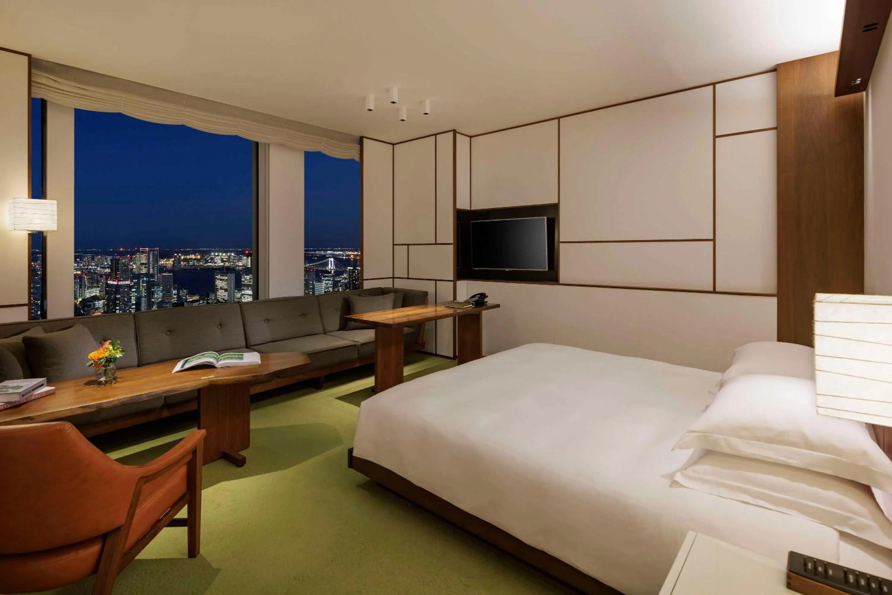 Bedroom, Bed in Andaz Tokyo - A Concept by Hyatt