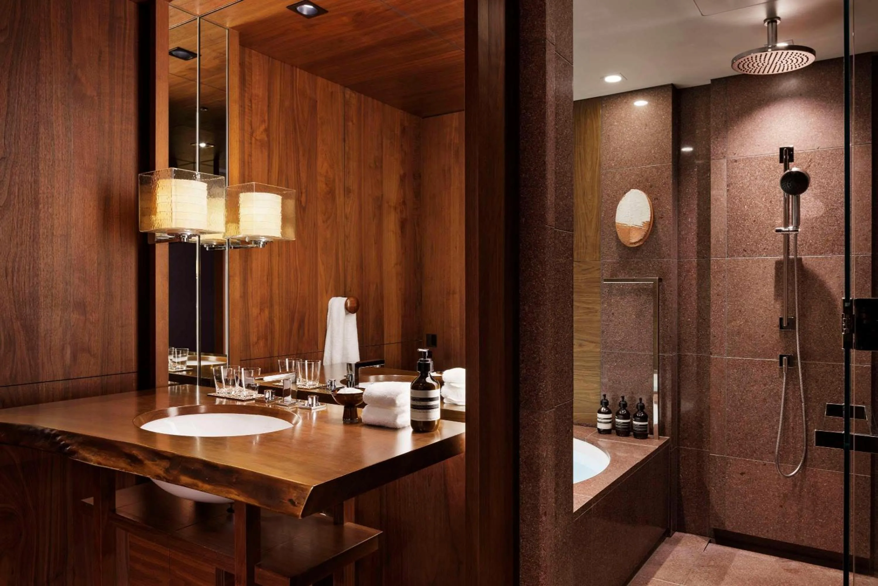 Bathroom in Andaz Tokyo - A Concept by Hyatt
