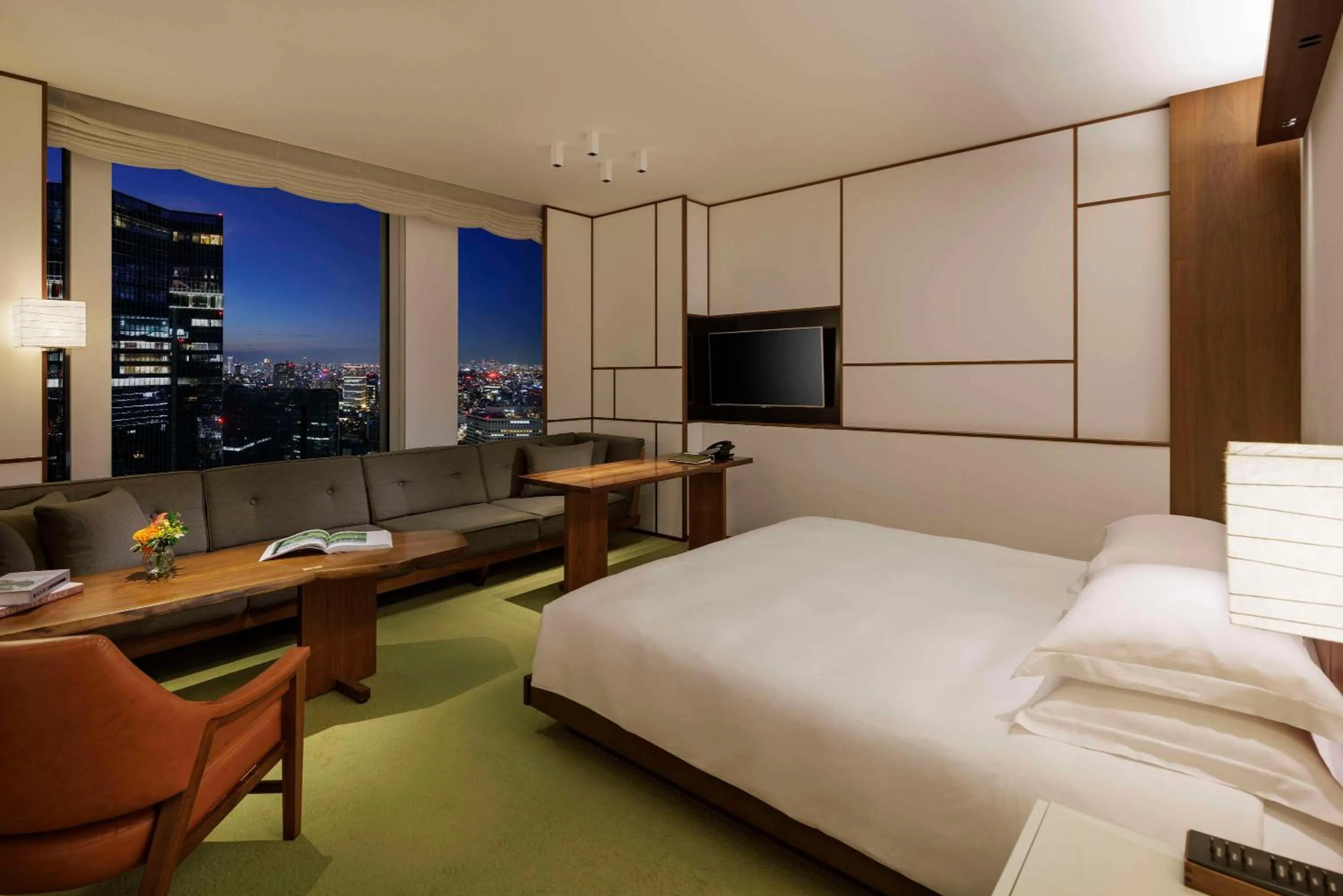 Bedroom, Bed in Andaz Tokyo - A Concept by Hyatt