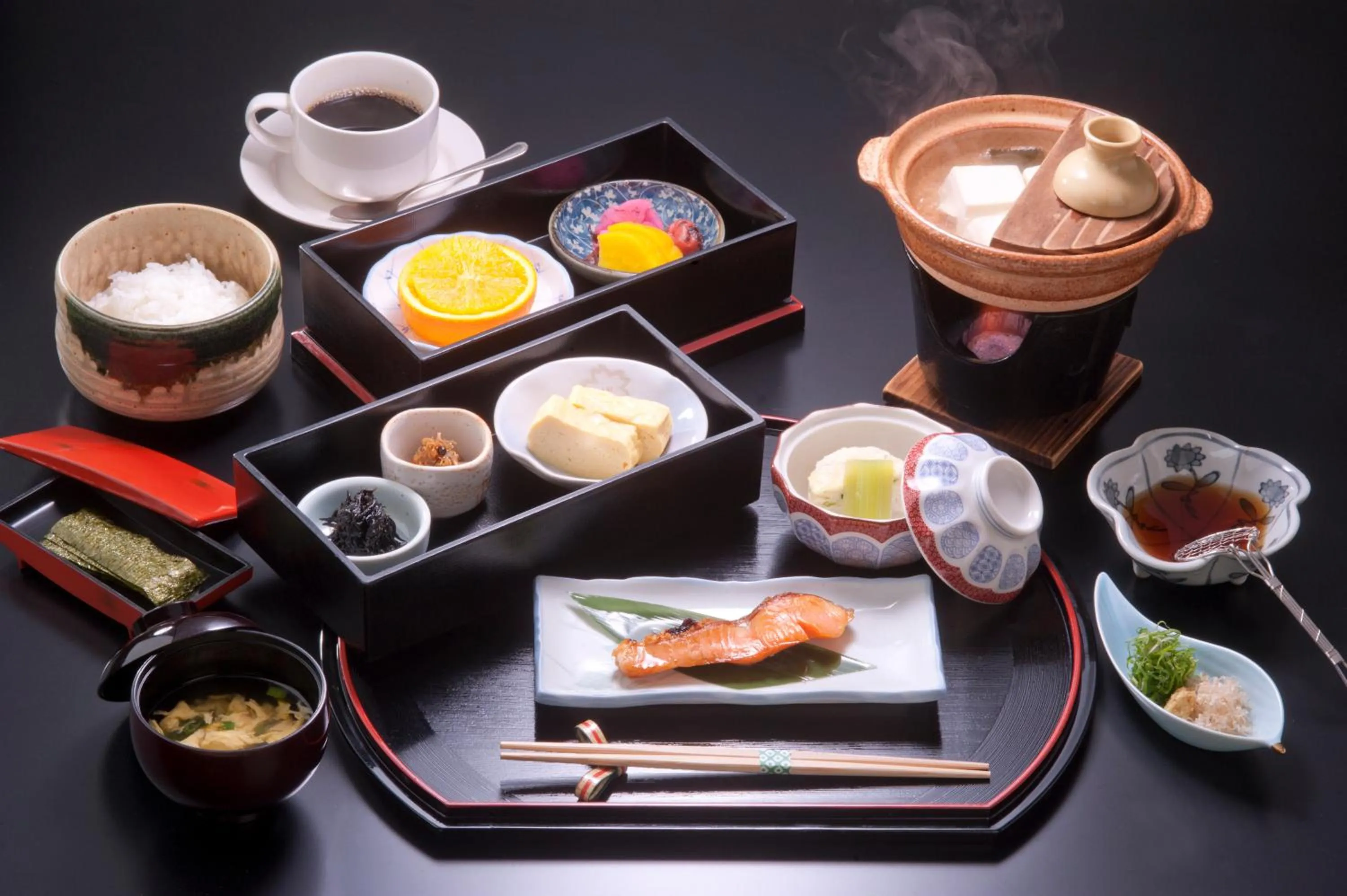 Food in Matsui-Bekkan Hanakanzashi