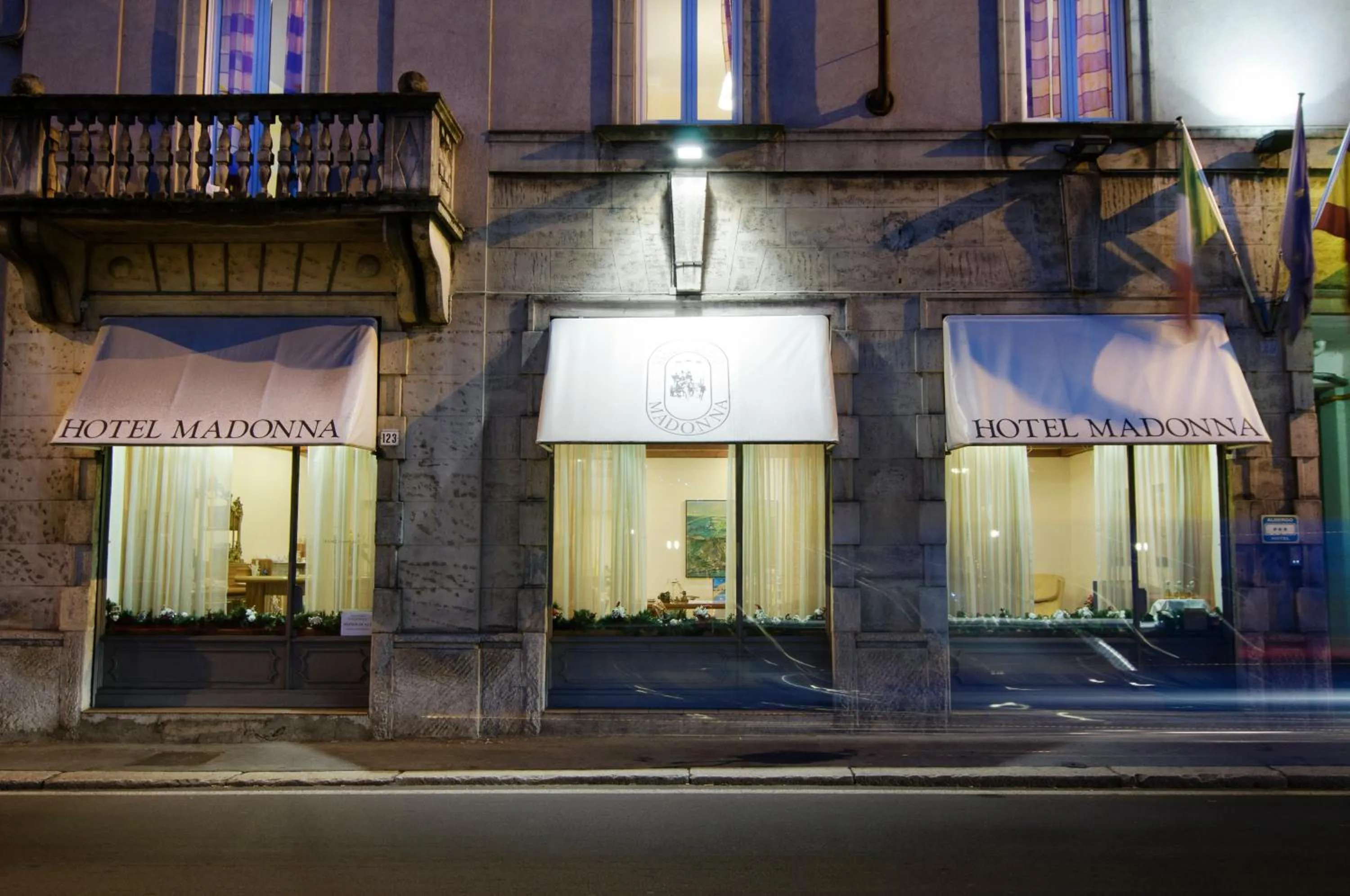 Property building in Antico Albergo Madonna