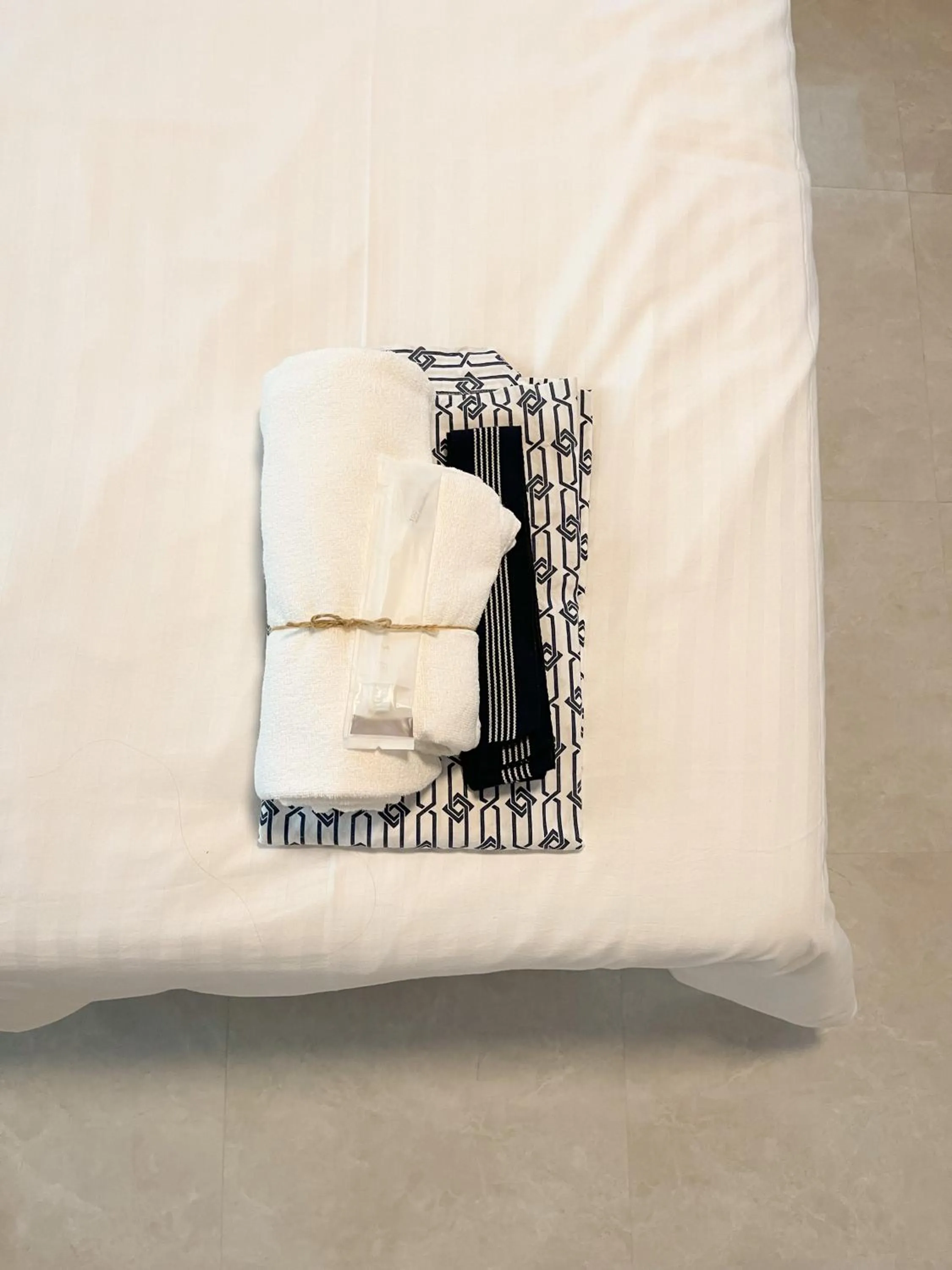 Bed in Kikusui Ryokan