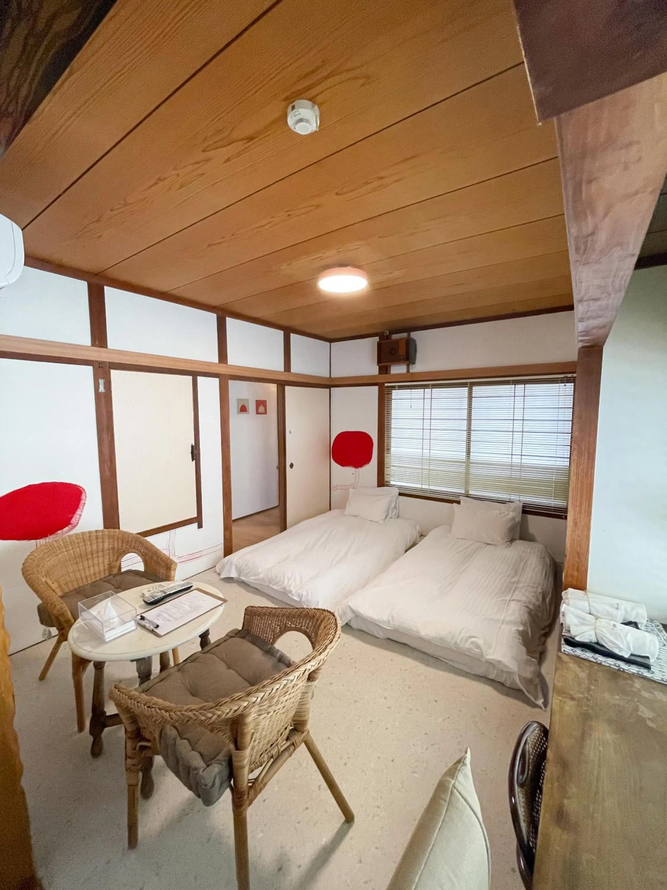 Bed in Kikusui Ryokan