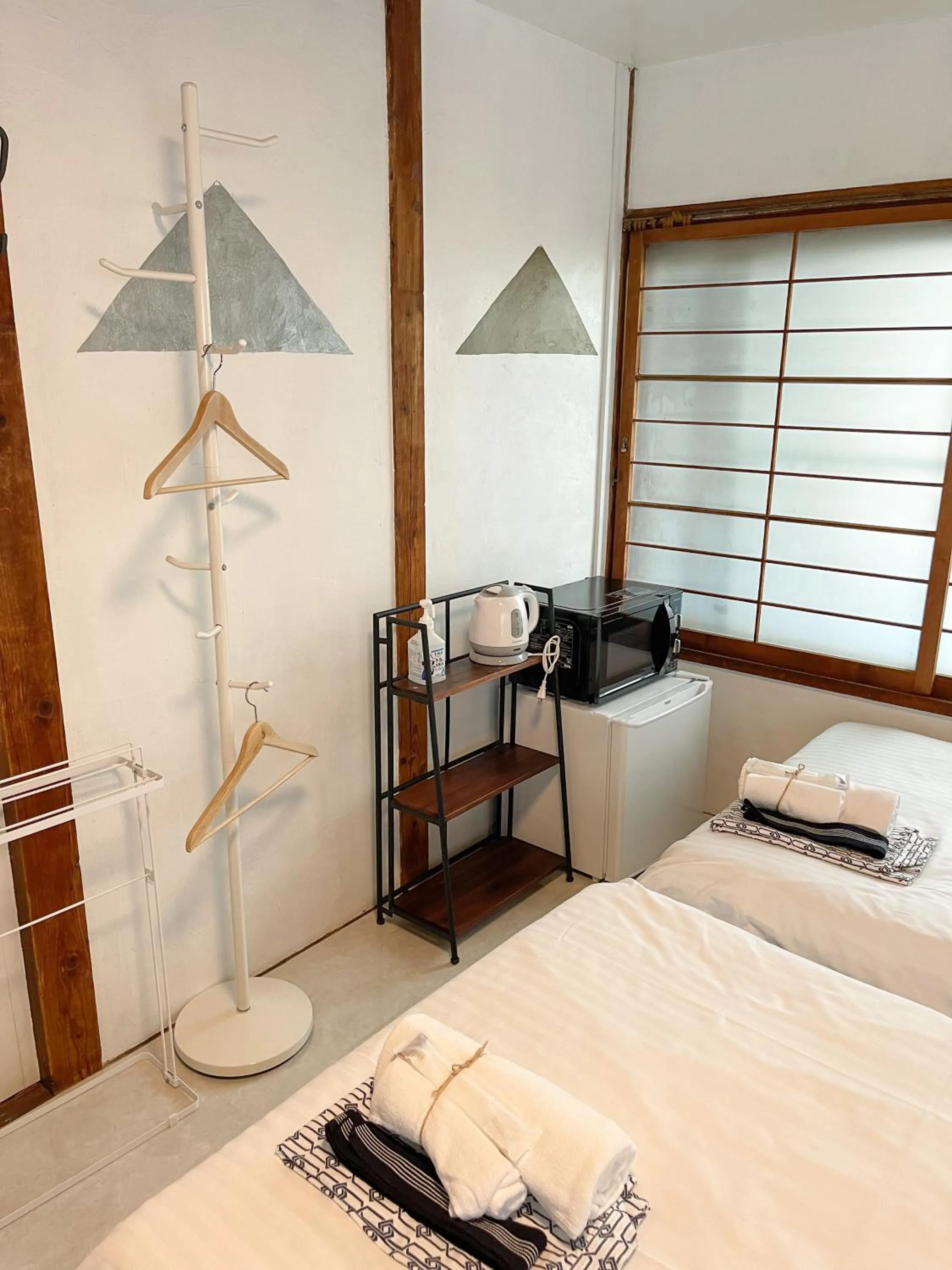 Bed in Kikusui Ryokan