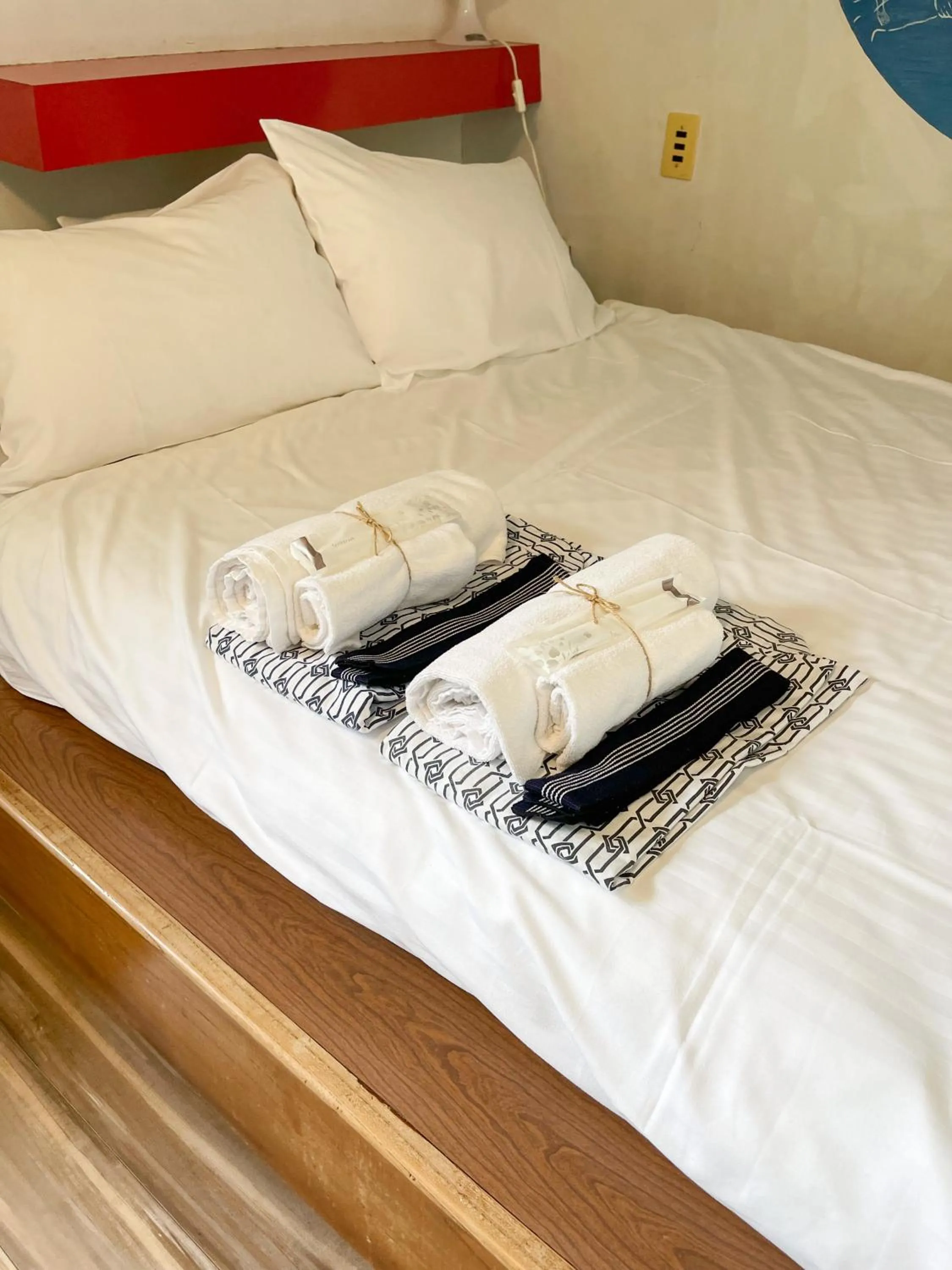 Bed in Kikusui Ryokan