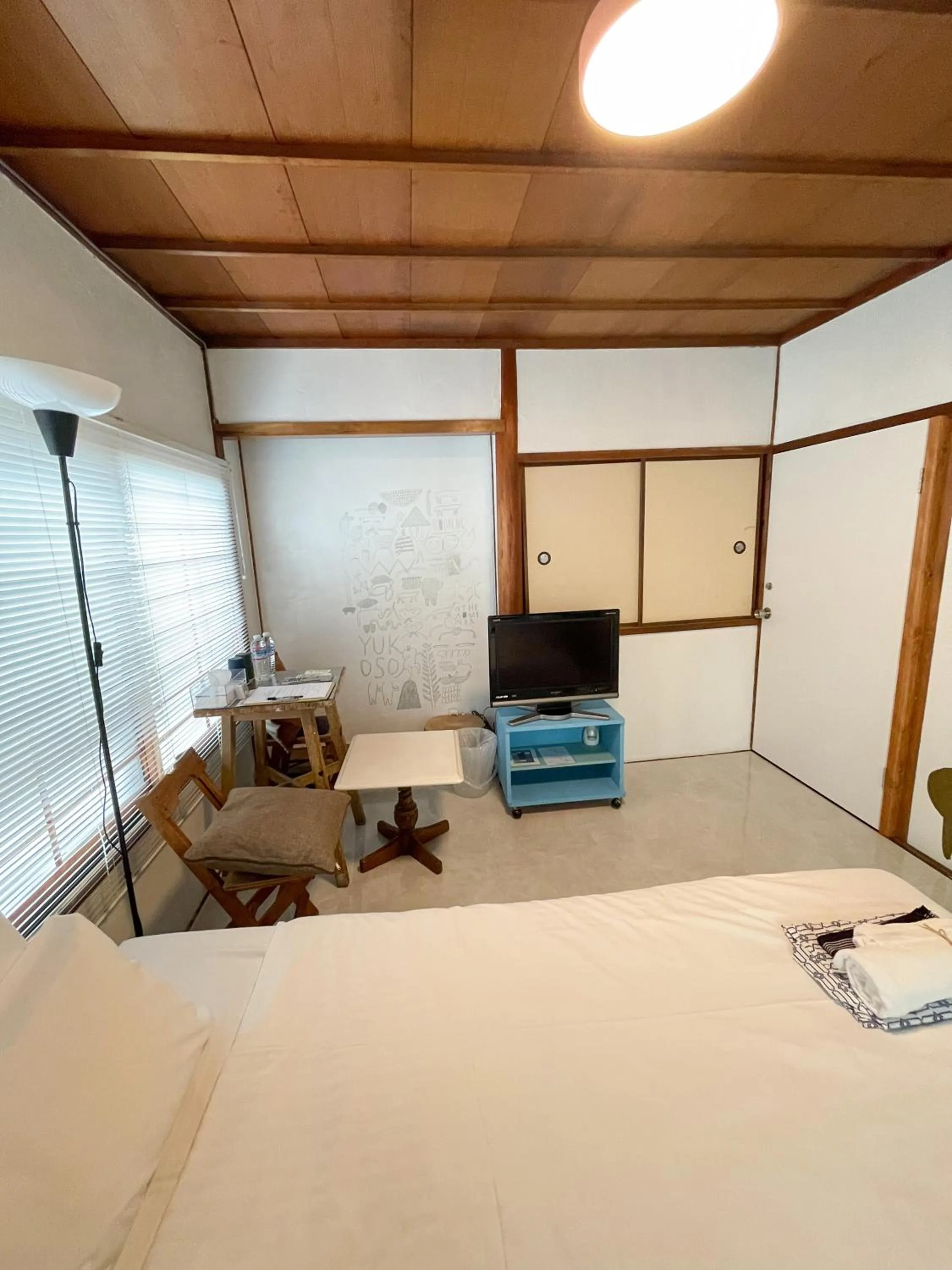 Bed in Kikusui Ryokan