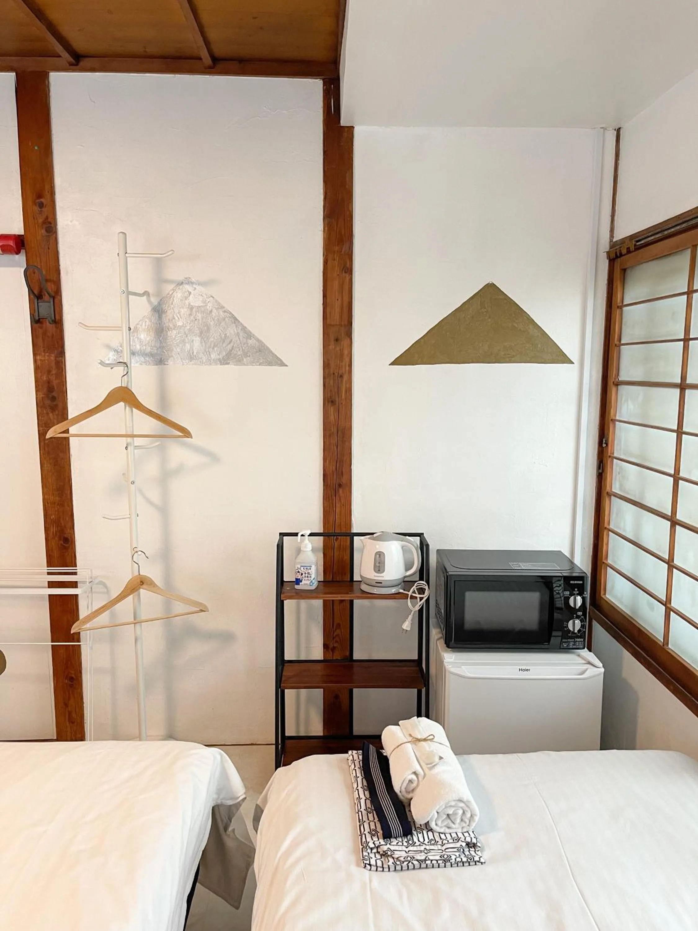 Bed in Kikusui Ryokan