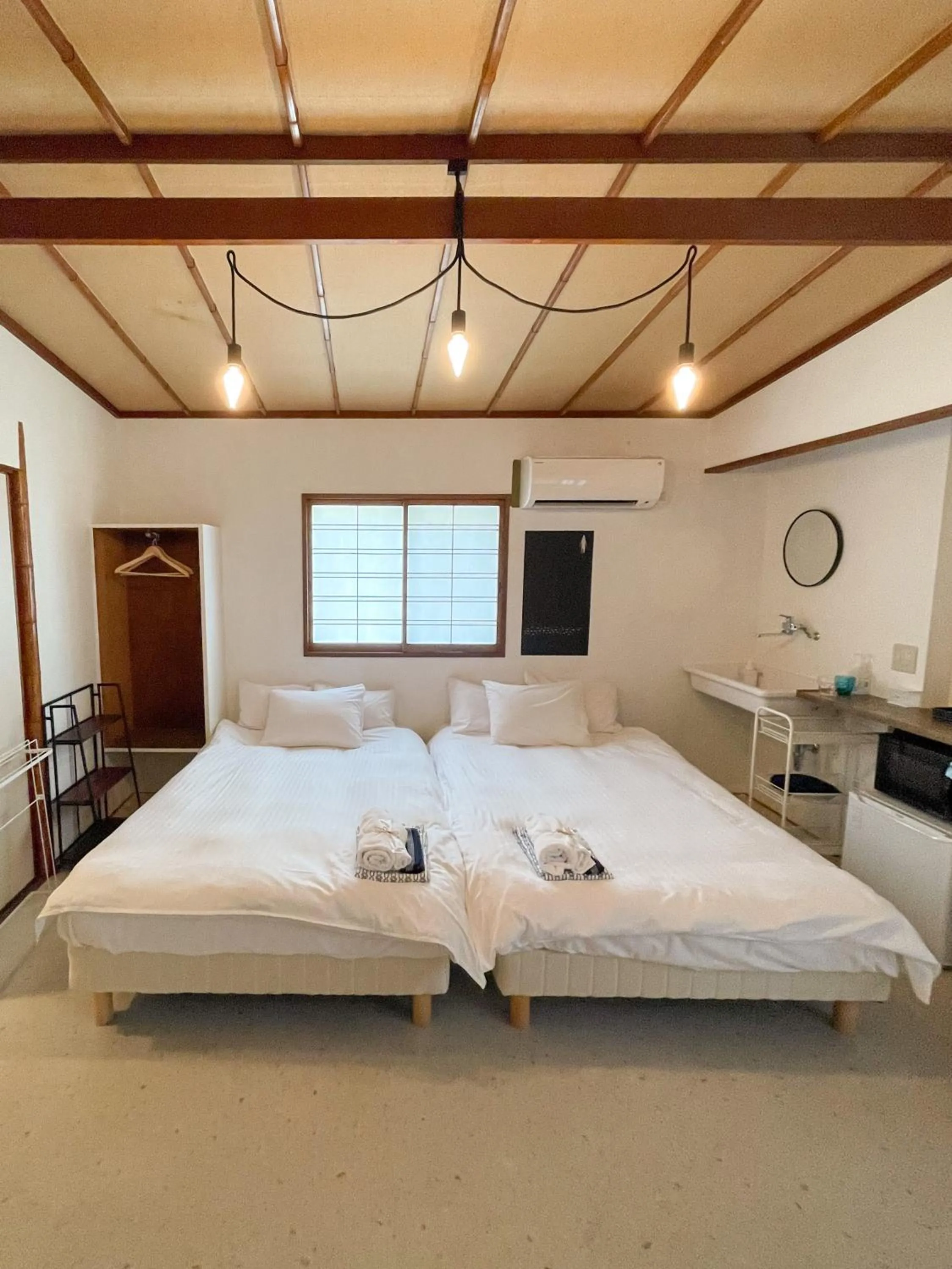 Bed in Kikusui Ryokan