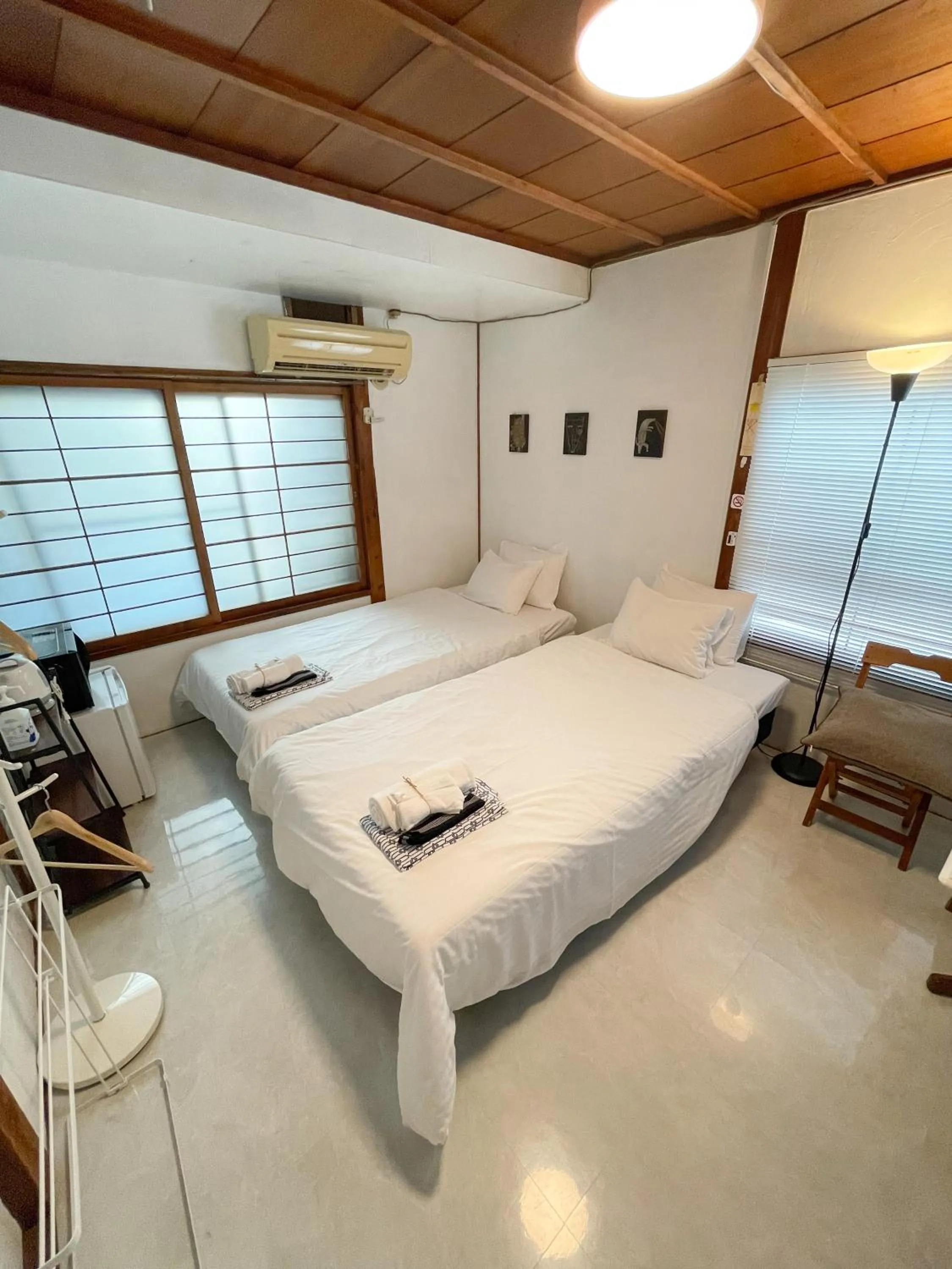 Bed in Kikusui Ryokan