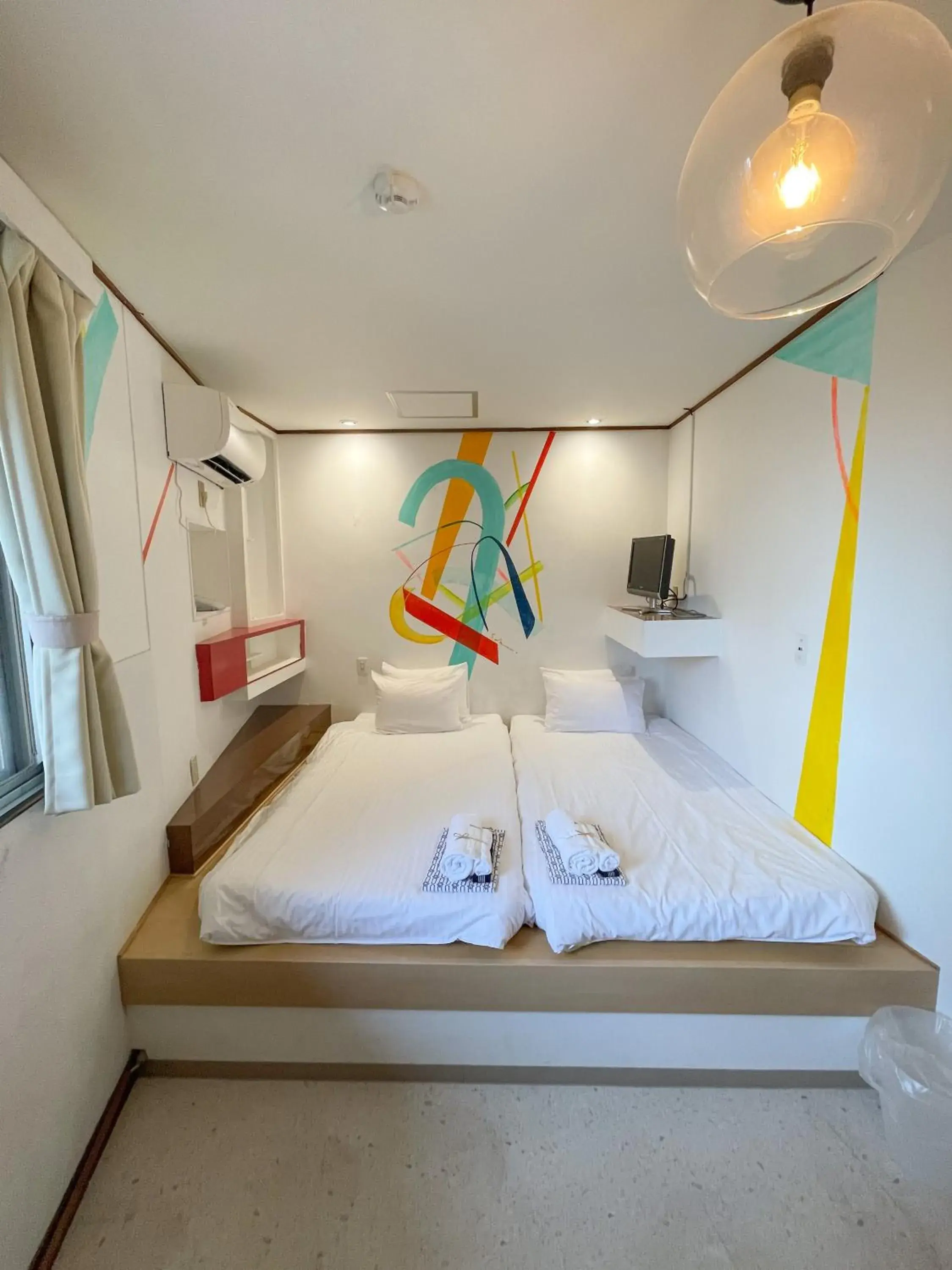 Twin Room with Private Bathroom and Washing machine - Non Smoking in Kikusui Ryokan Twin Room with Private Bathroom and Washing machine - Non Smoking in Kikusui Ryokan