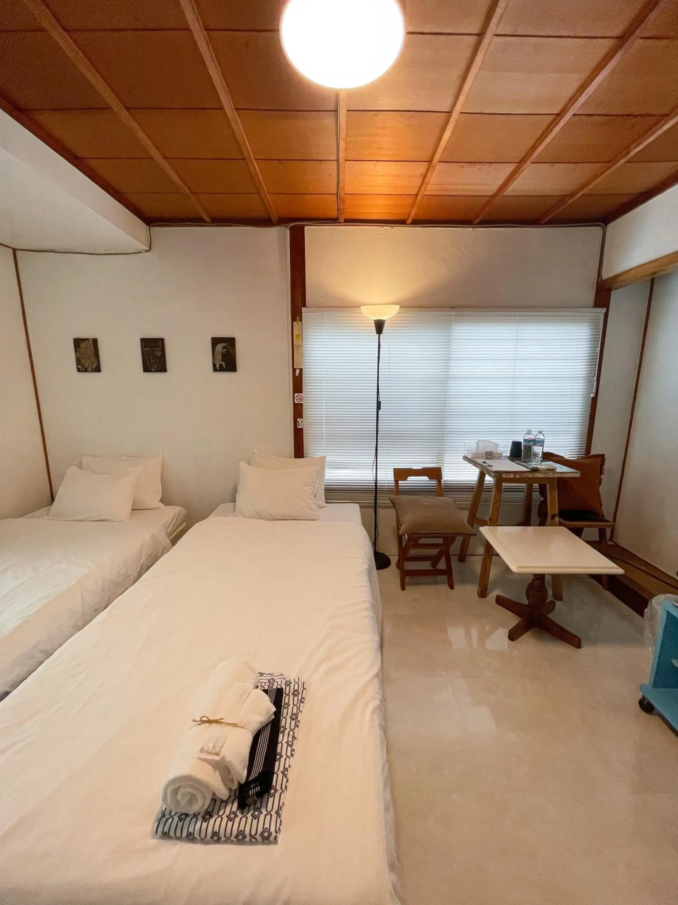 Bed in Kikusui Ryokan