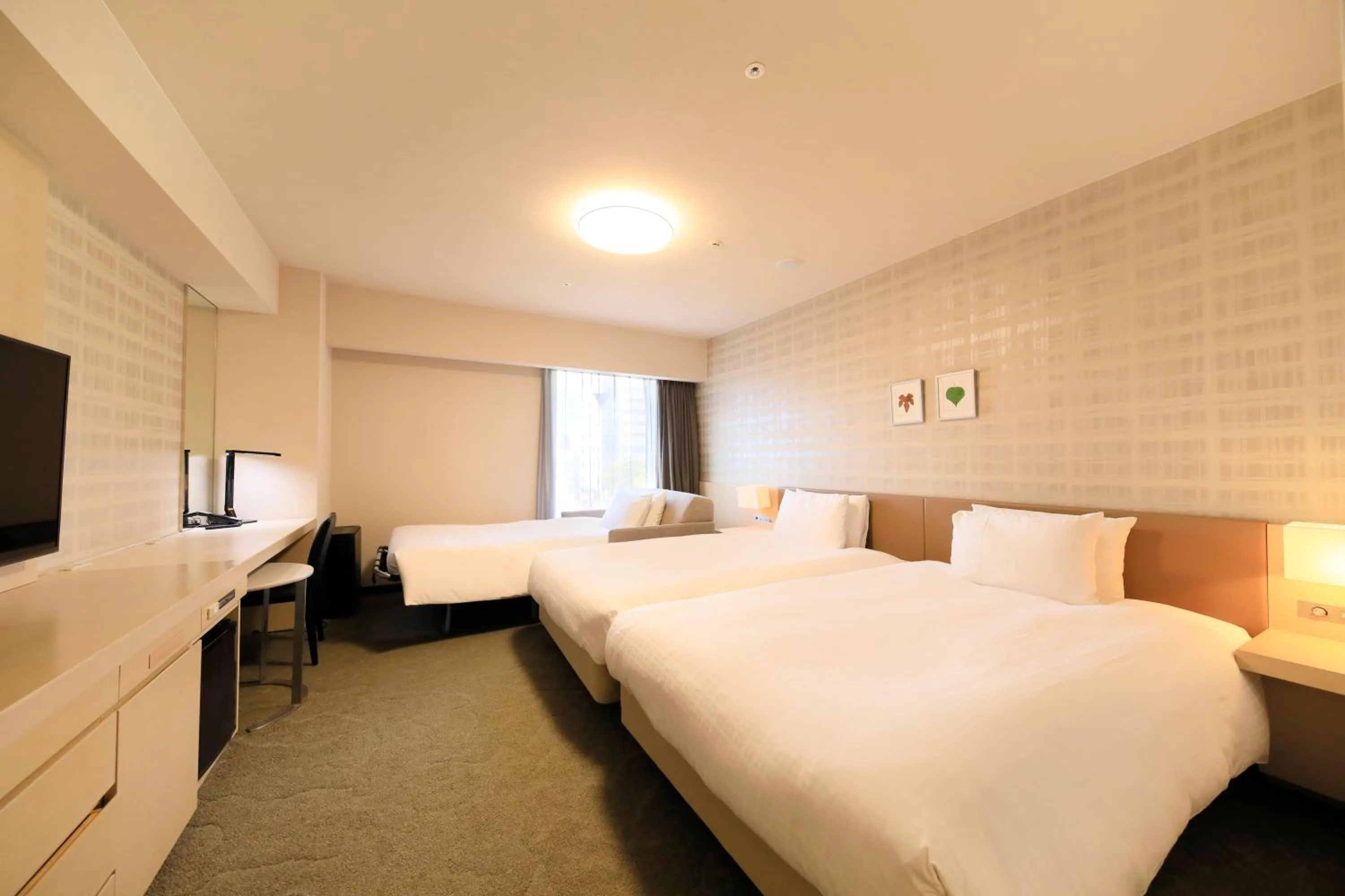 Photo of the whole room, Bed in Richmond Hotel Fukushima Ekimae
