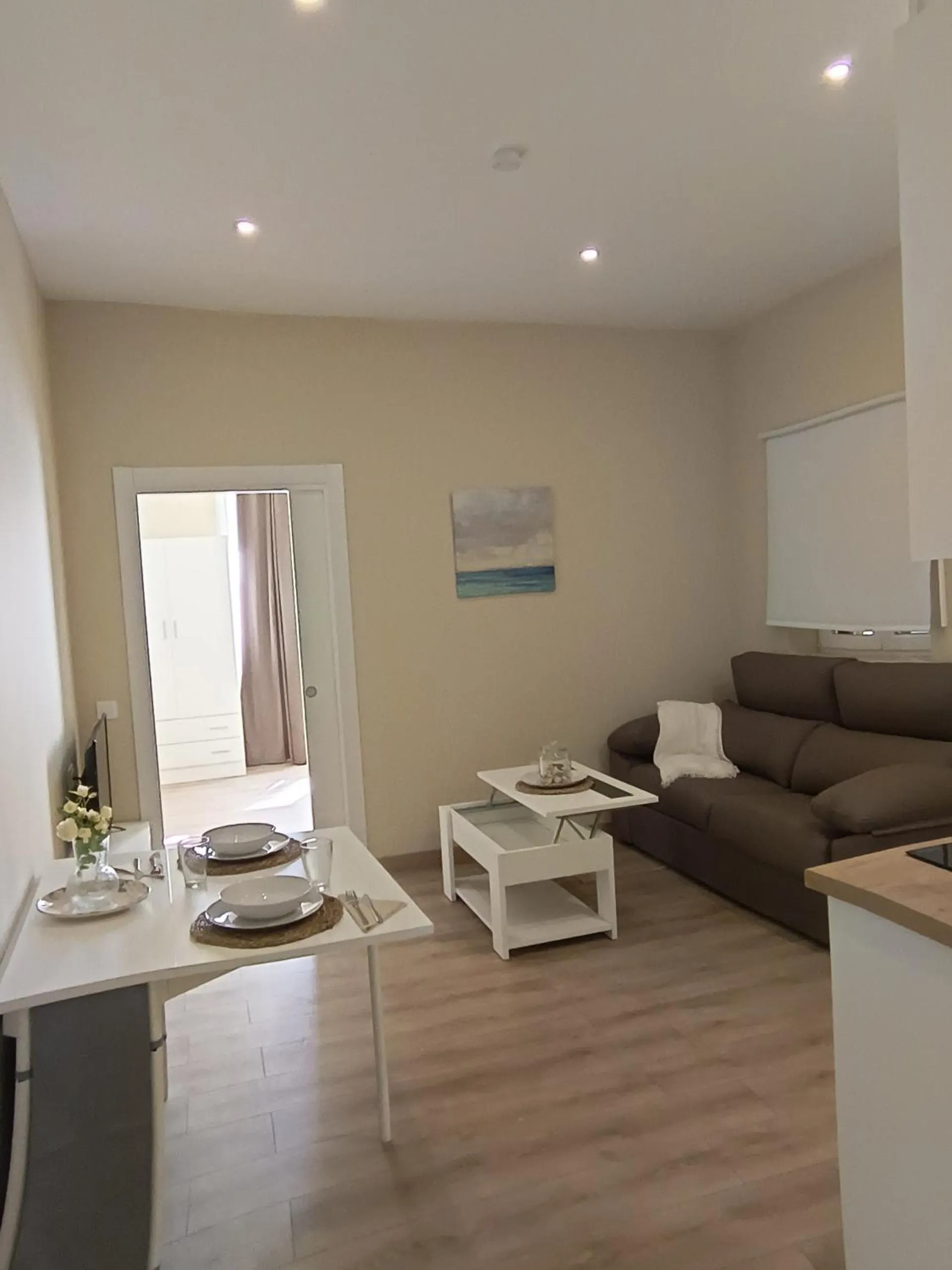 Living room in Hotel Posada del Mar