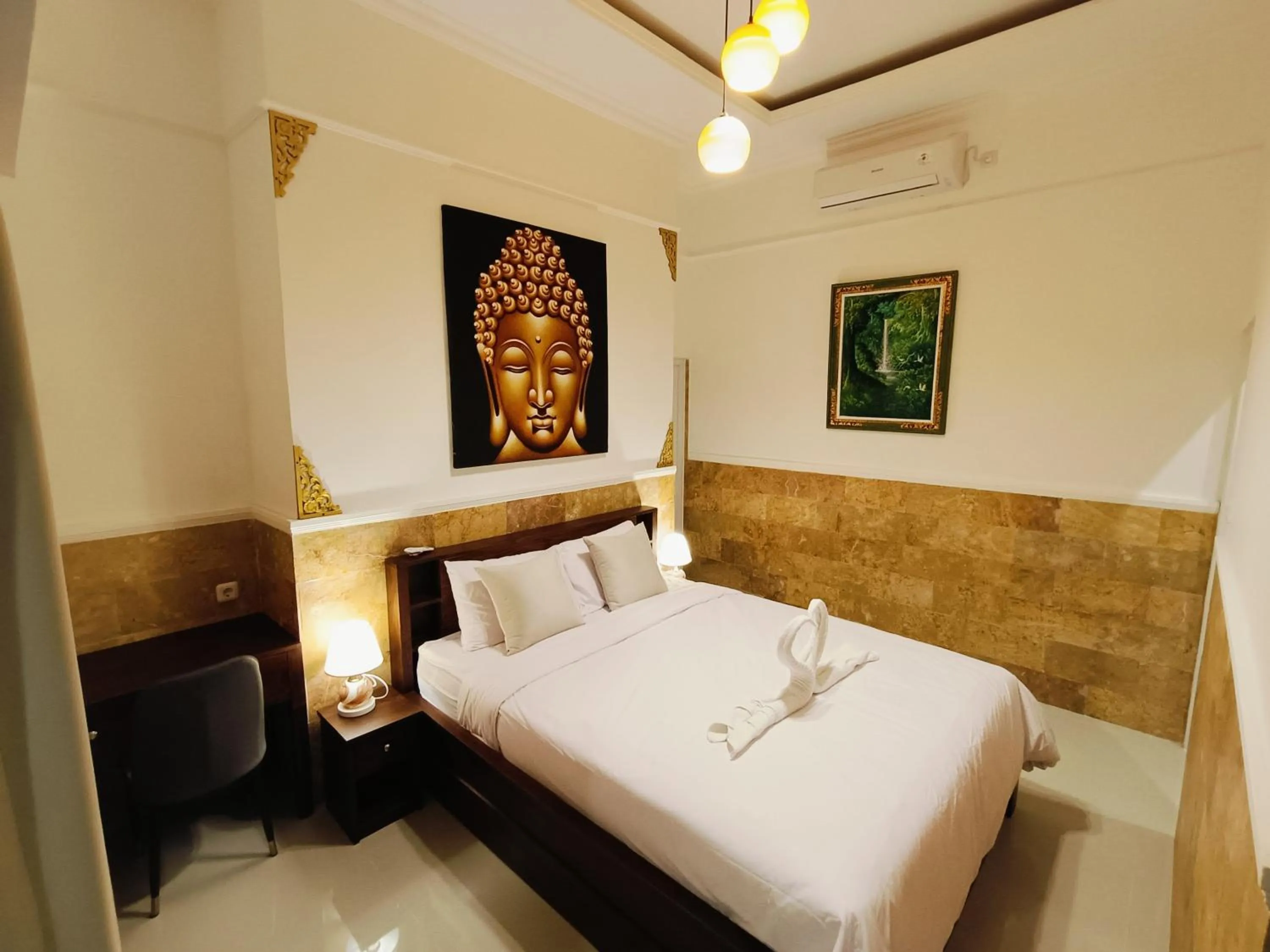 Bedroom in Villa TWIN FLOWER