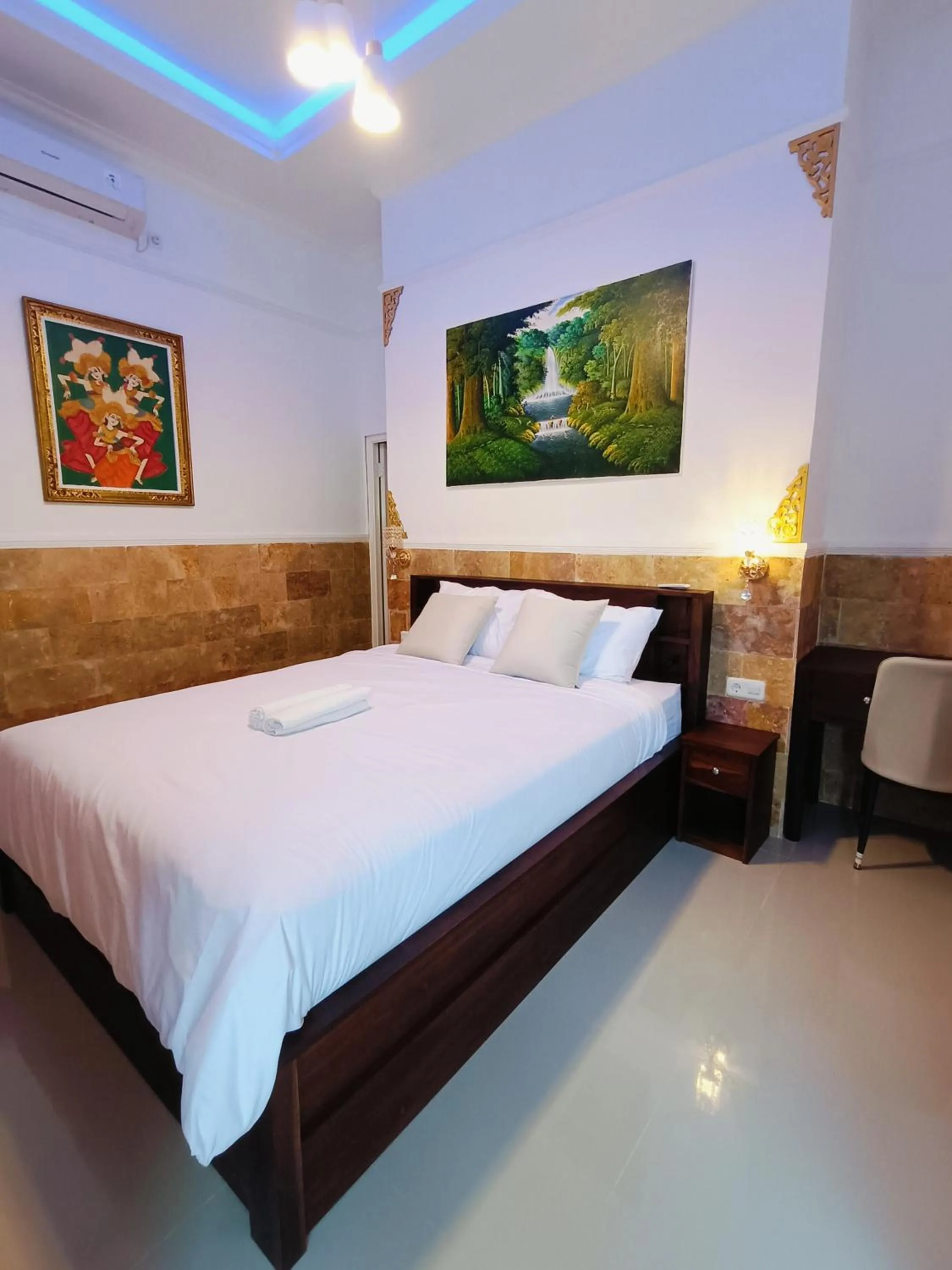 Bedroom in Villa TWIN FLOWER