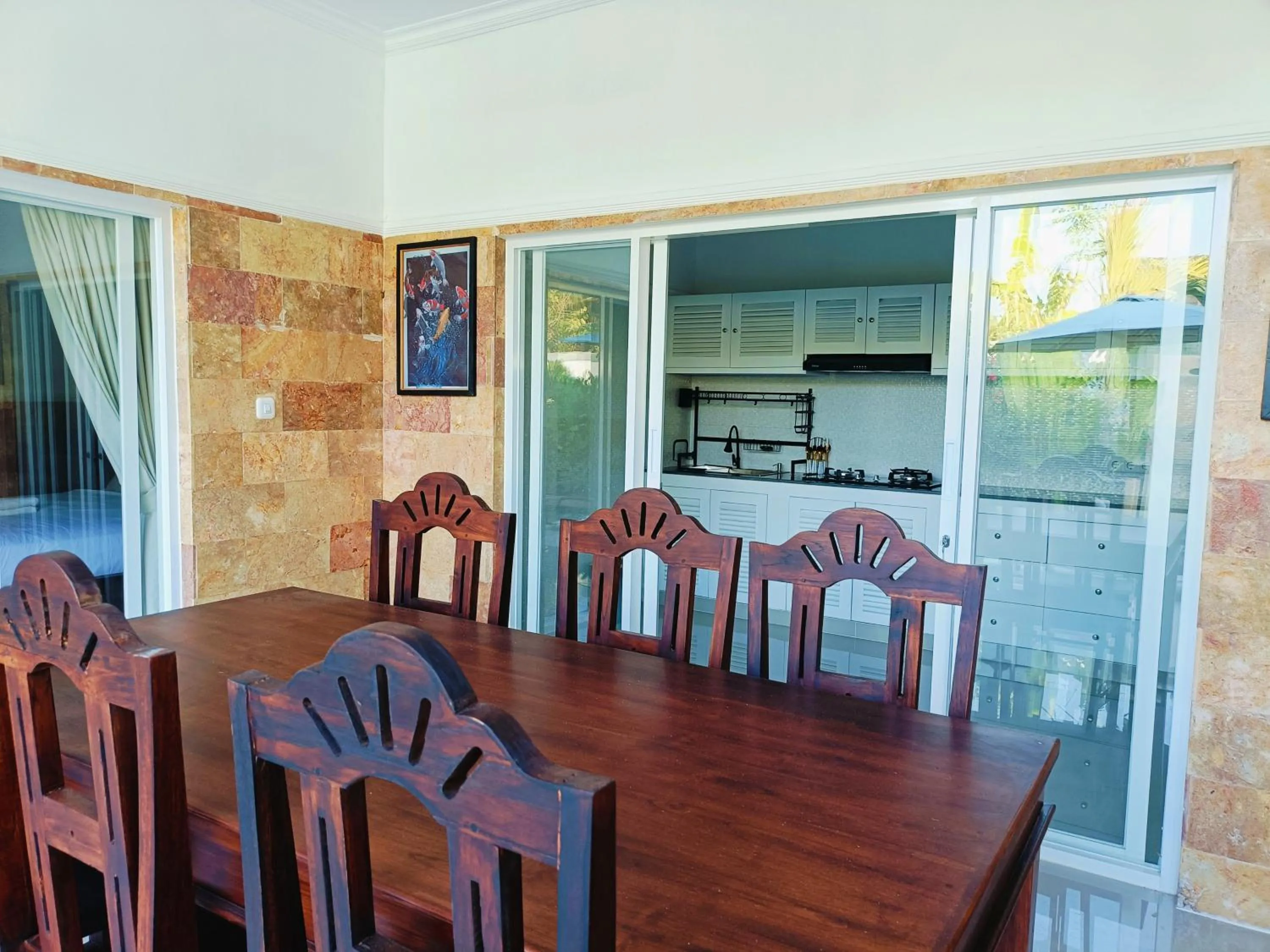 Dining area in Villa TWIN FLOWER