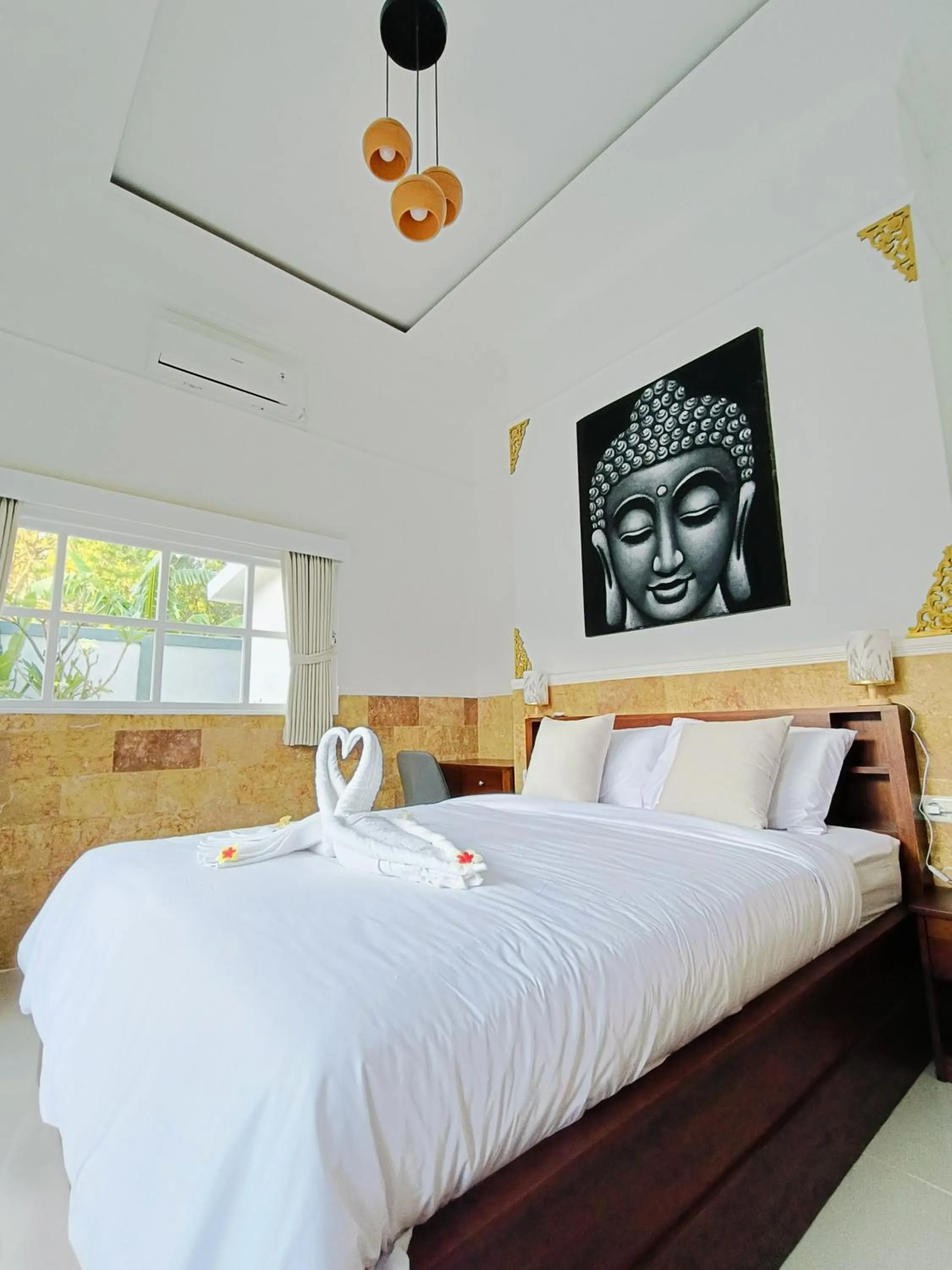 Bedroom in Villa TWIN FLOWER