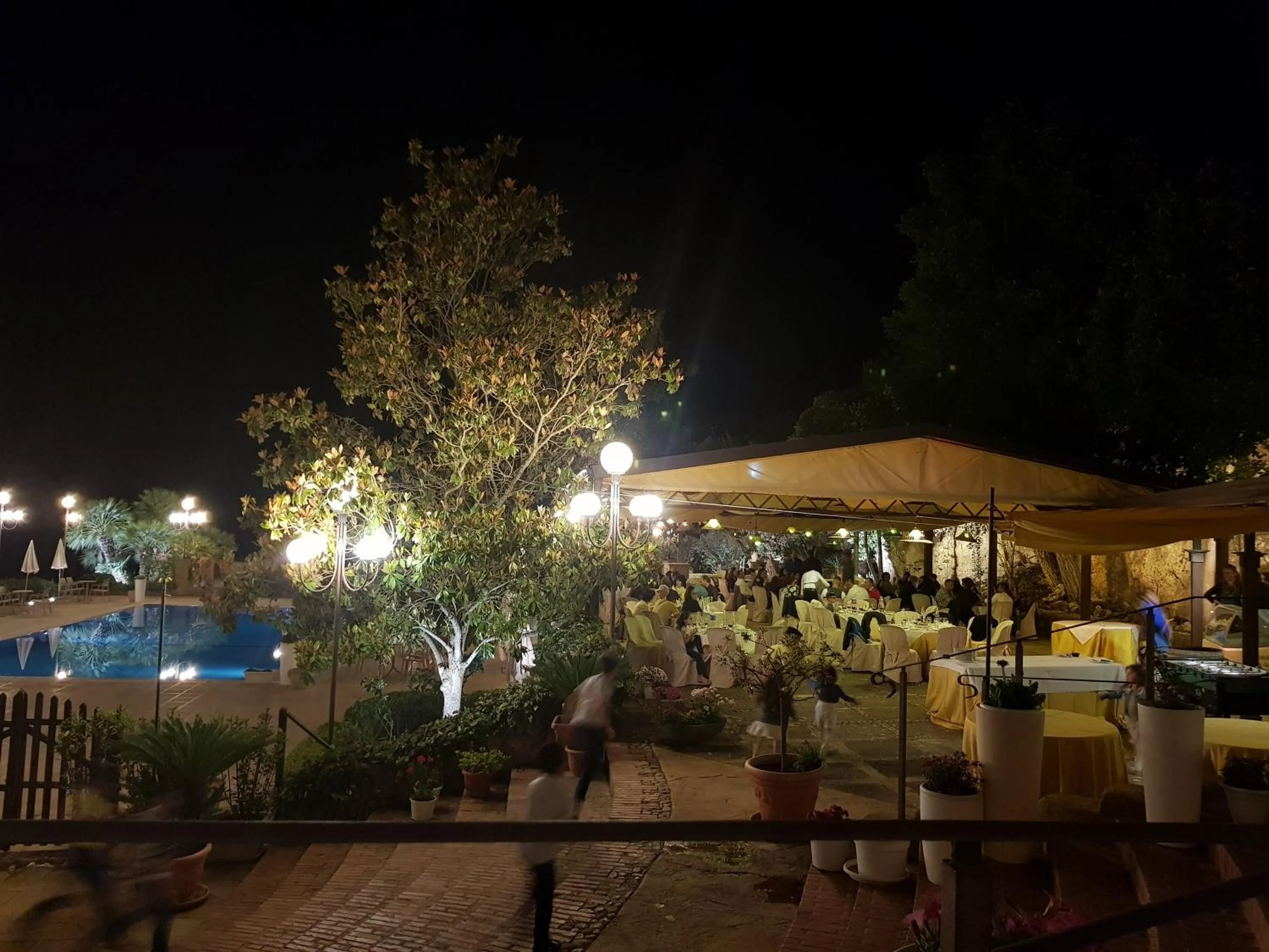 Garden view in Riviera Hotel