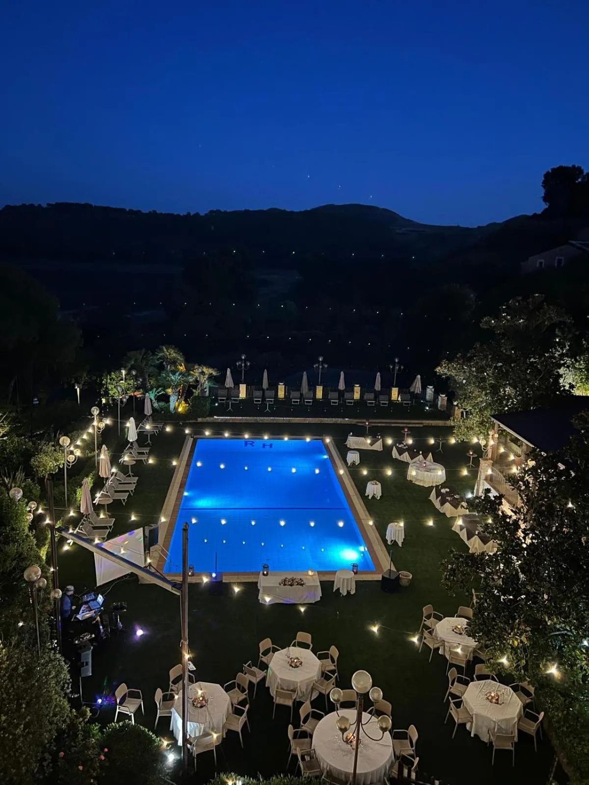 Night in Riviera Hotel