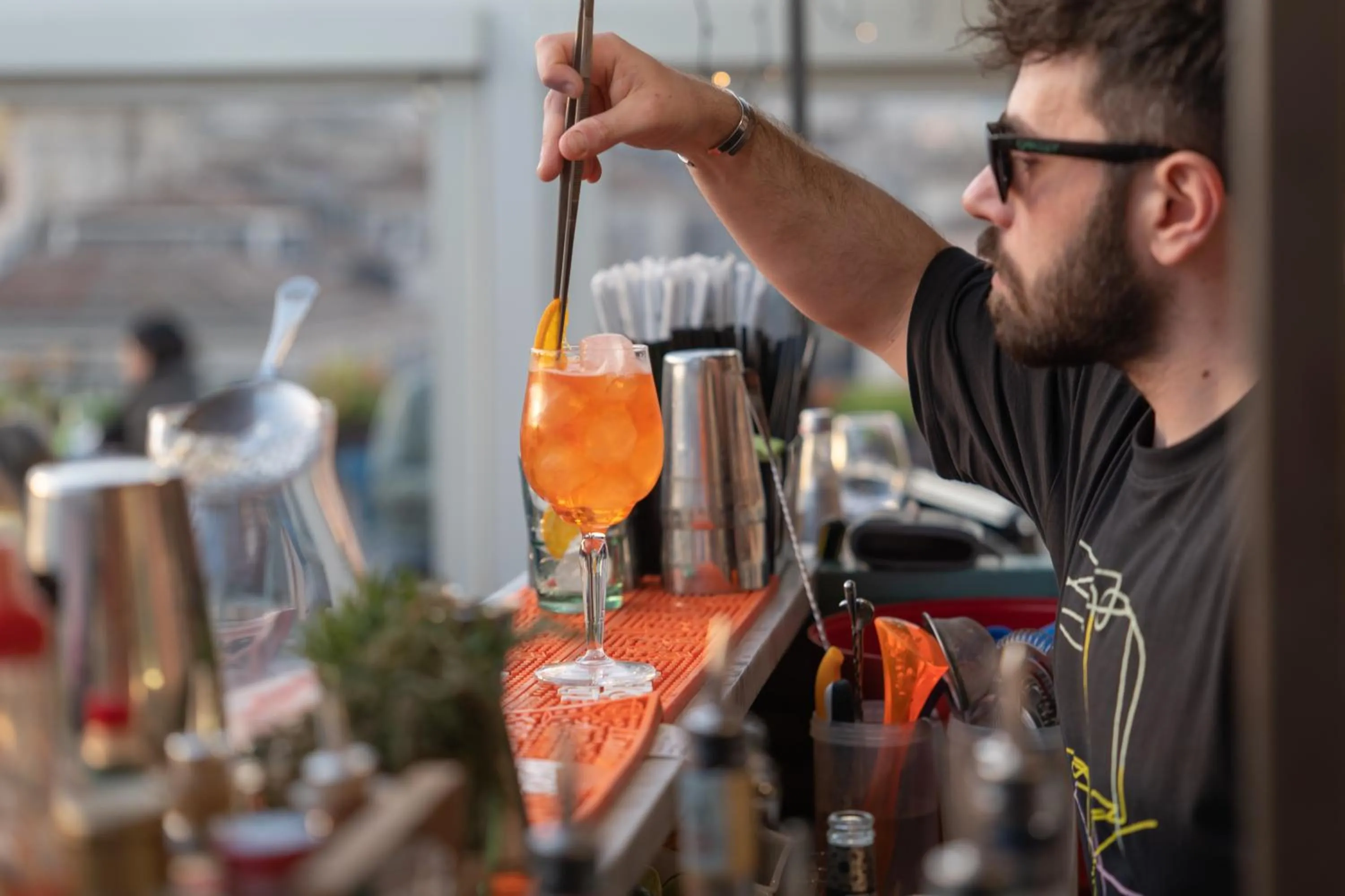 Balcony/Terrace in Ostello degli Elefanti