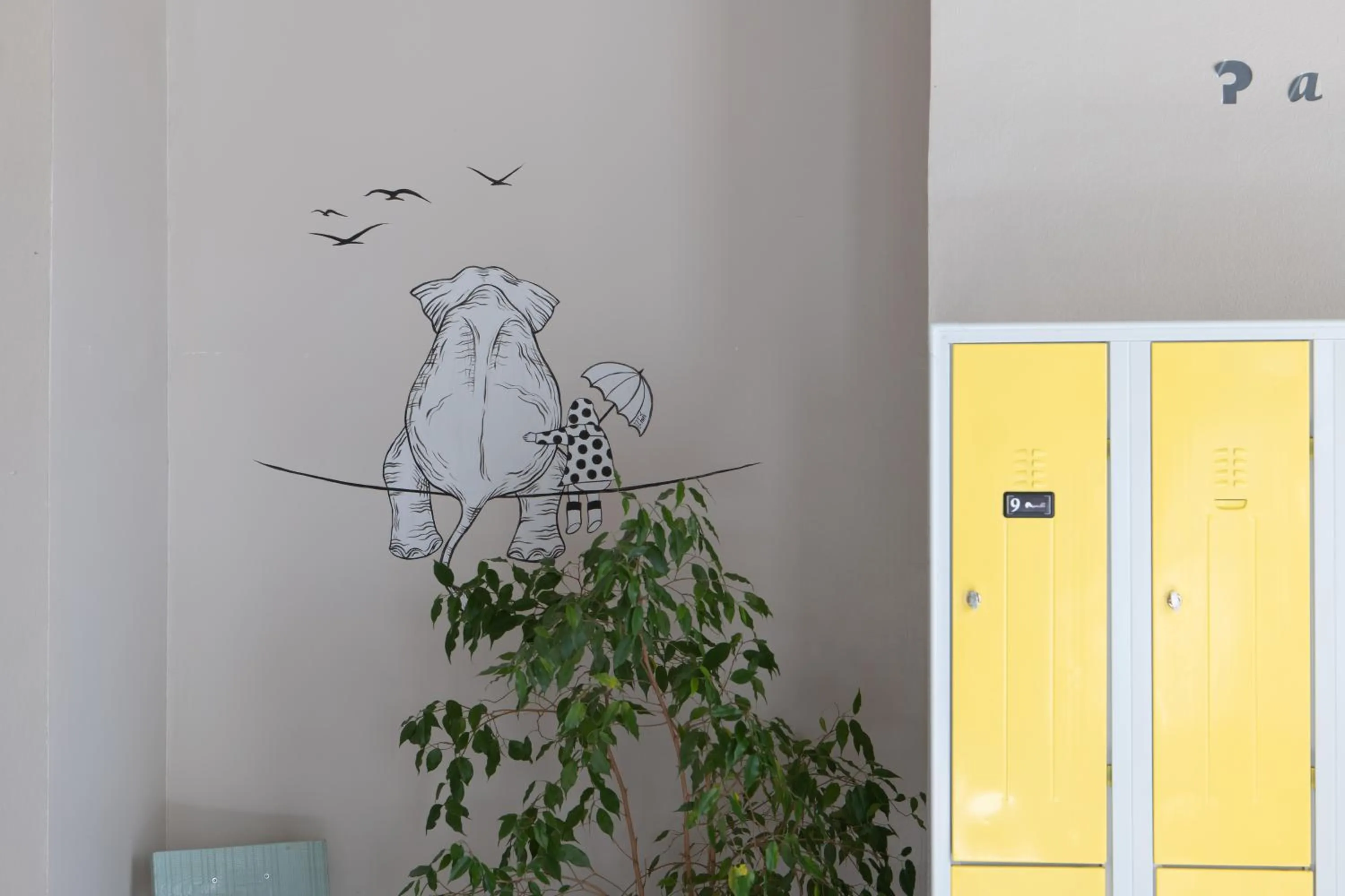 microwave in Ostello degli Elefanti