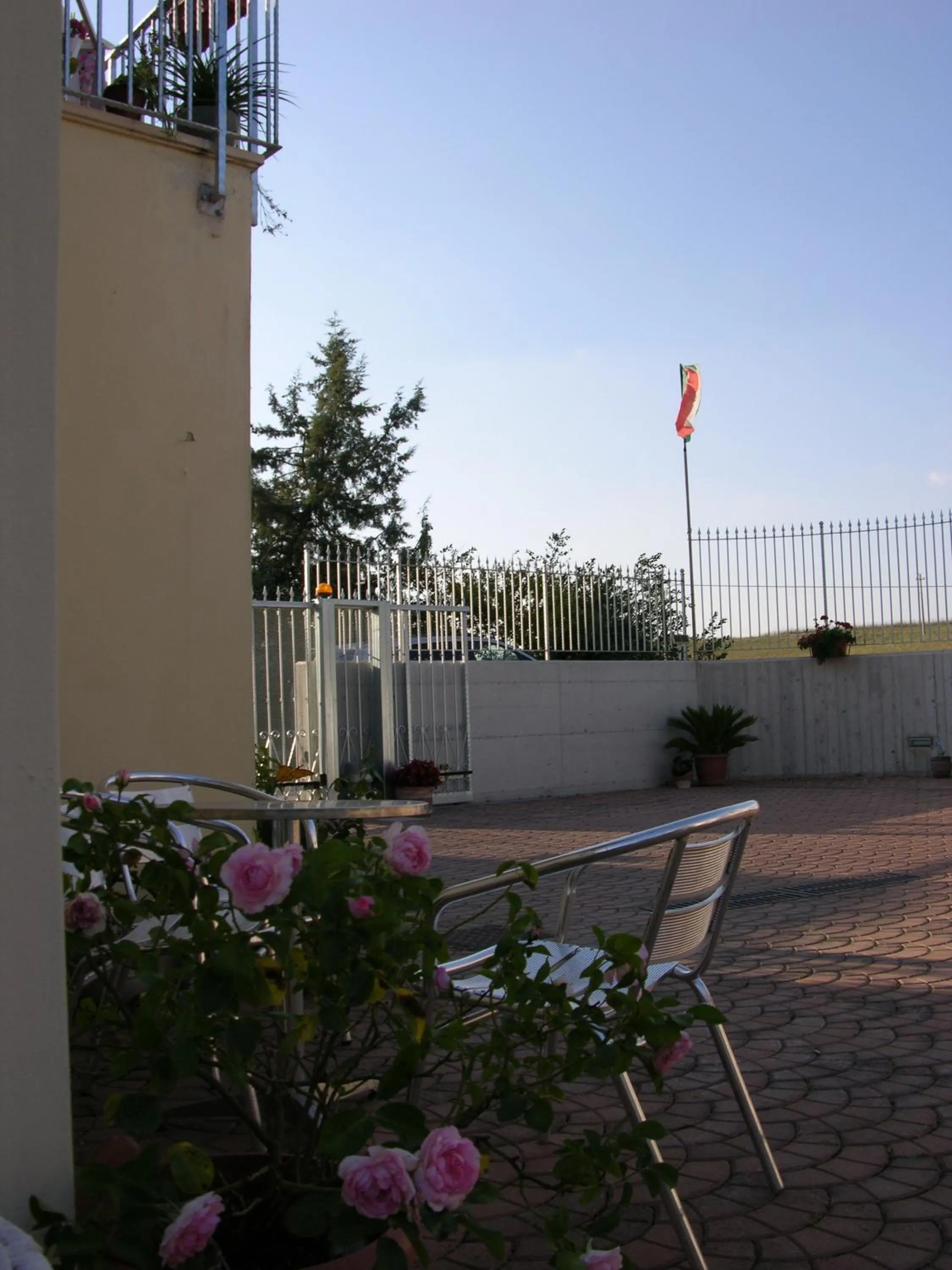 Patio in B&B Angolo Felice