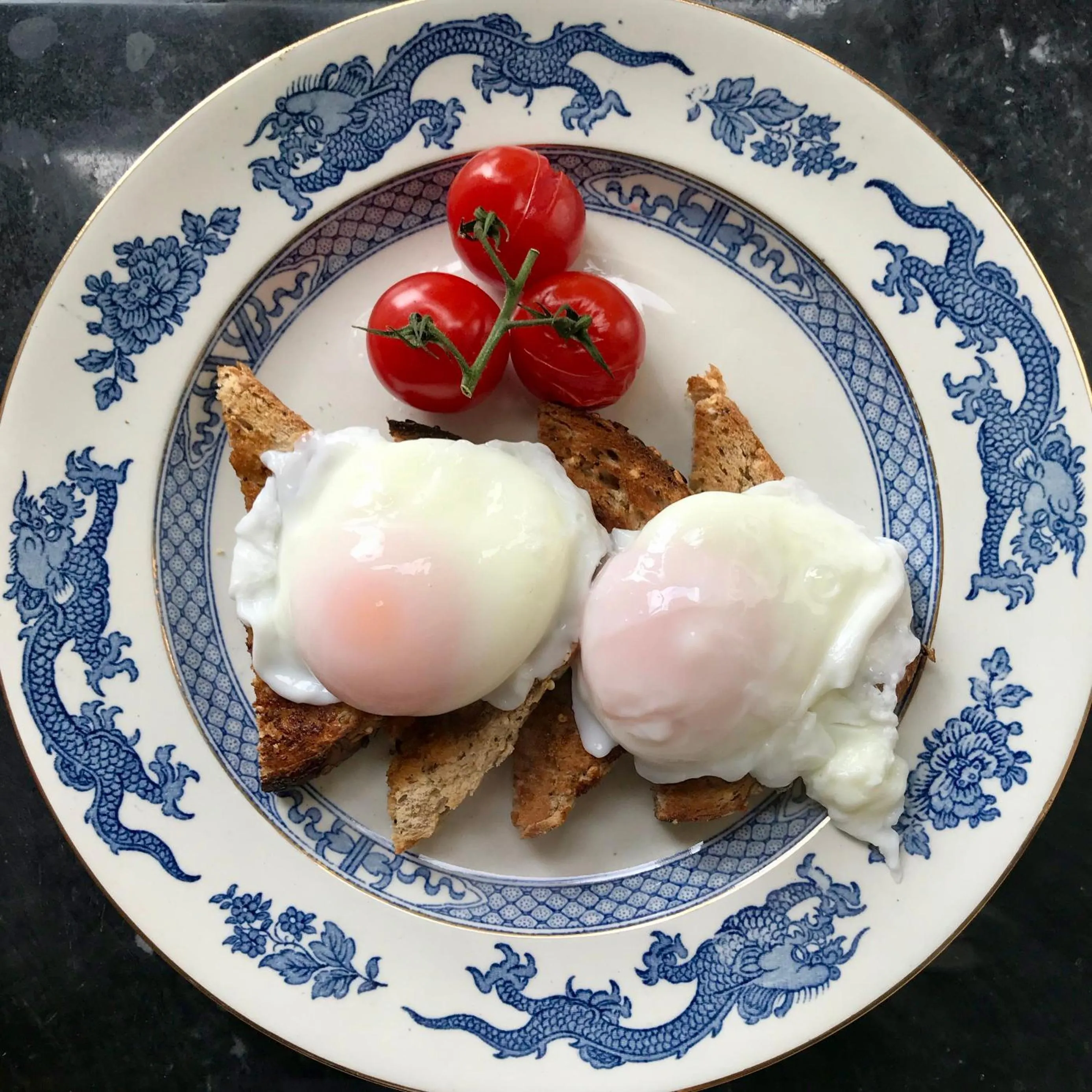 Food close-up in Grove House
