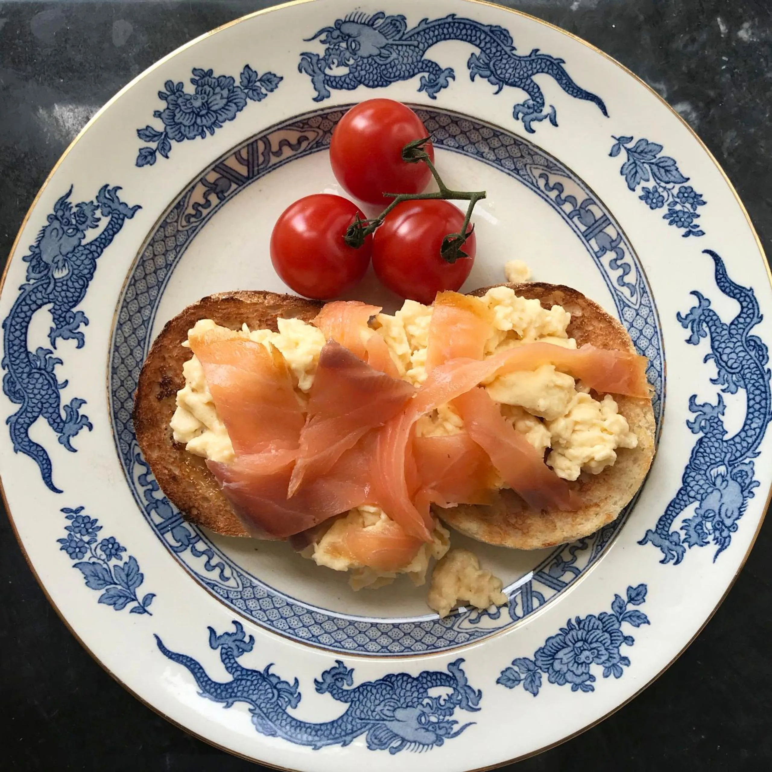 Food close-up in Grove House