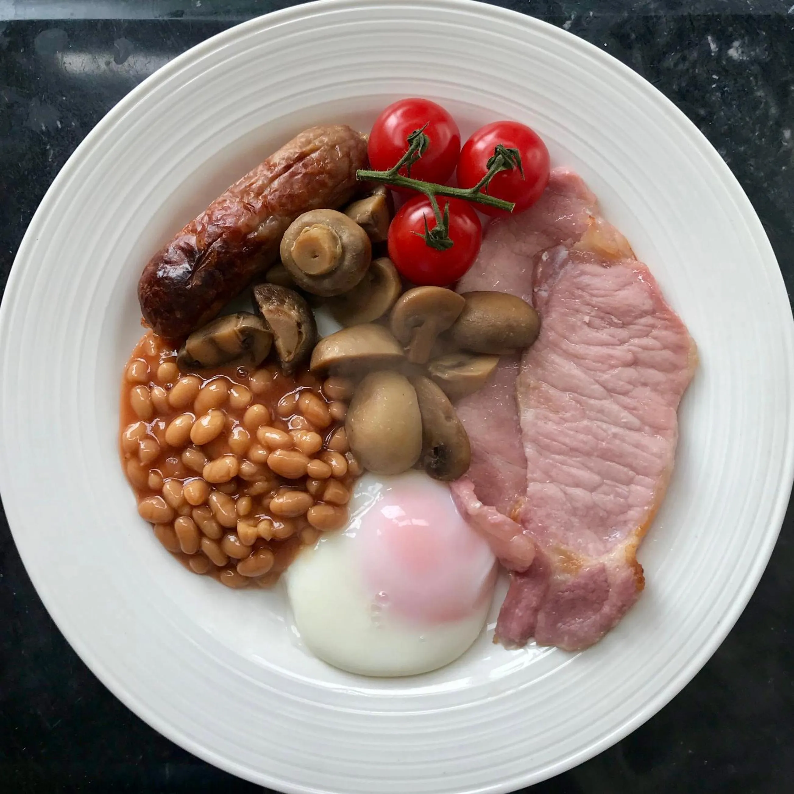 Food close-up in Grove House