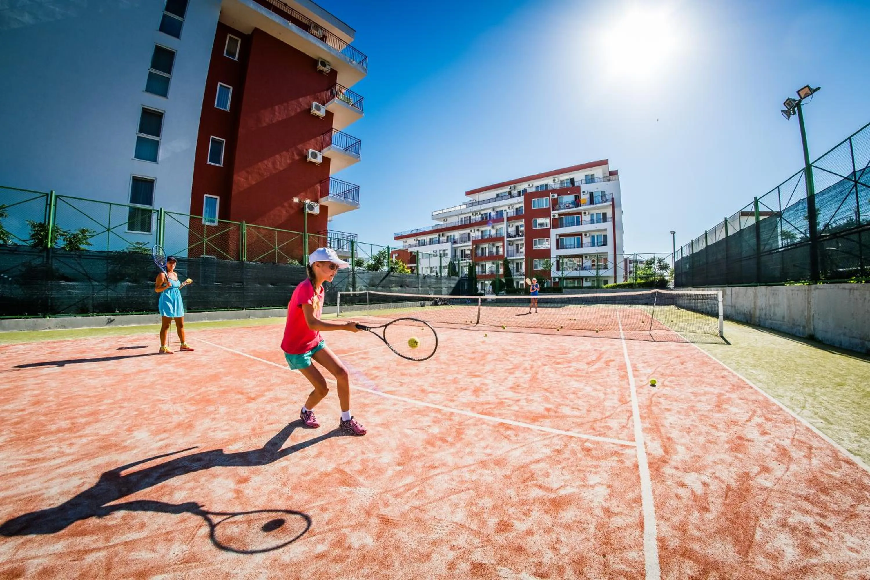 Tennis court in Panorama Fort Beach