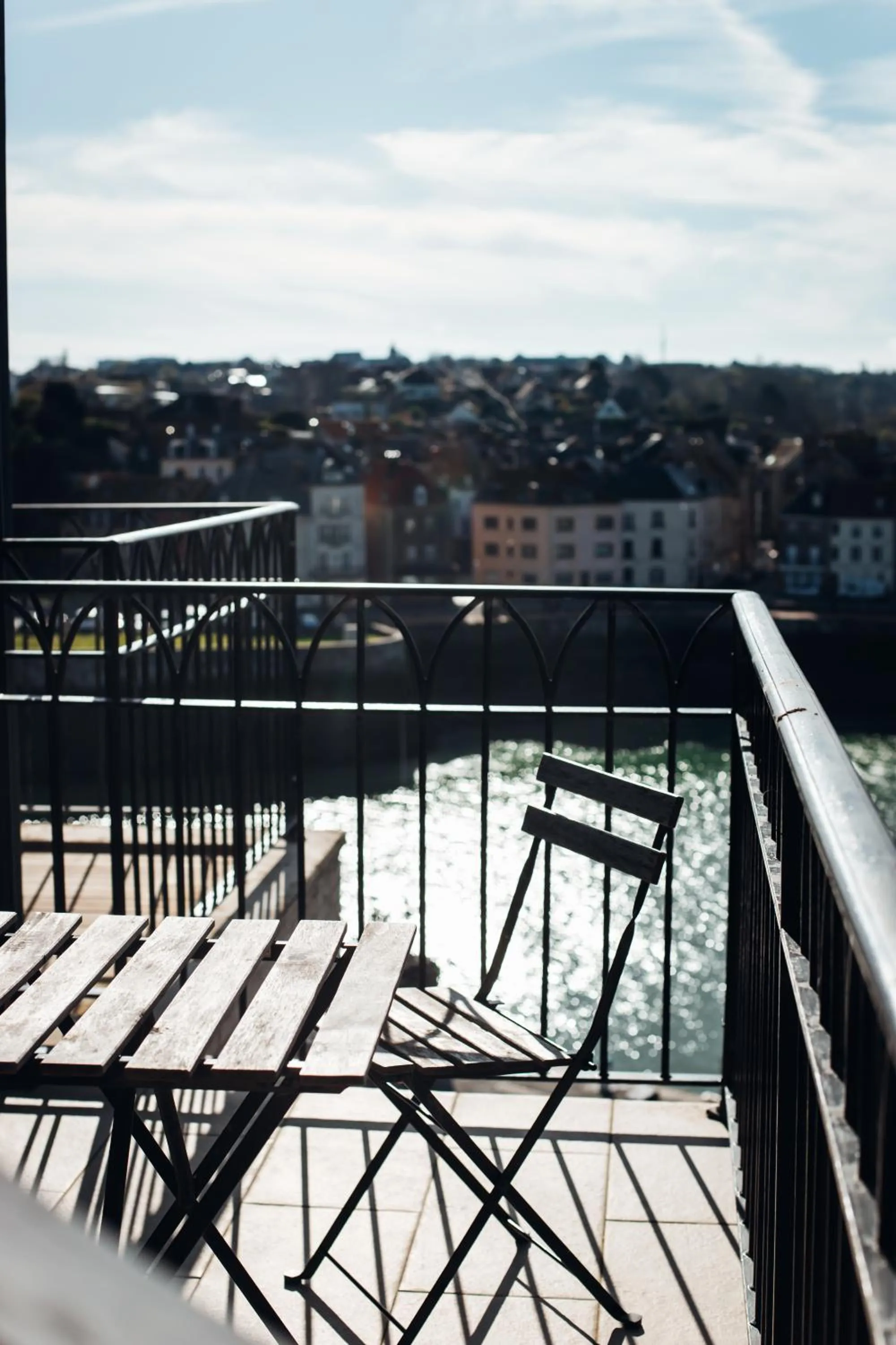 Balcony/Terrace in LA TOUR AUX CRABES près de la plage