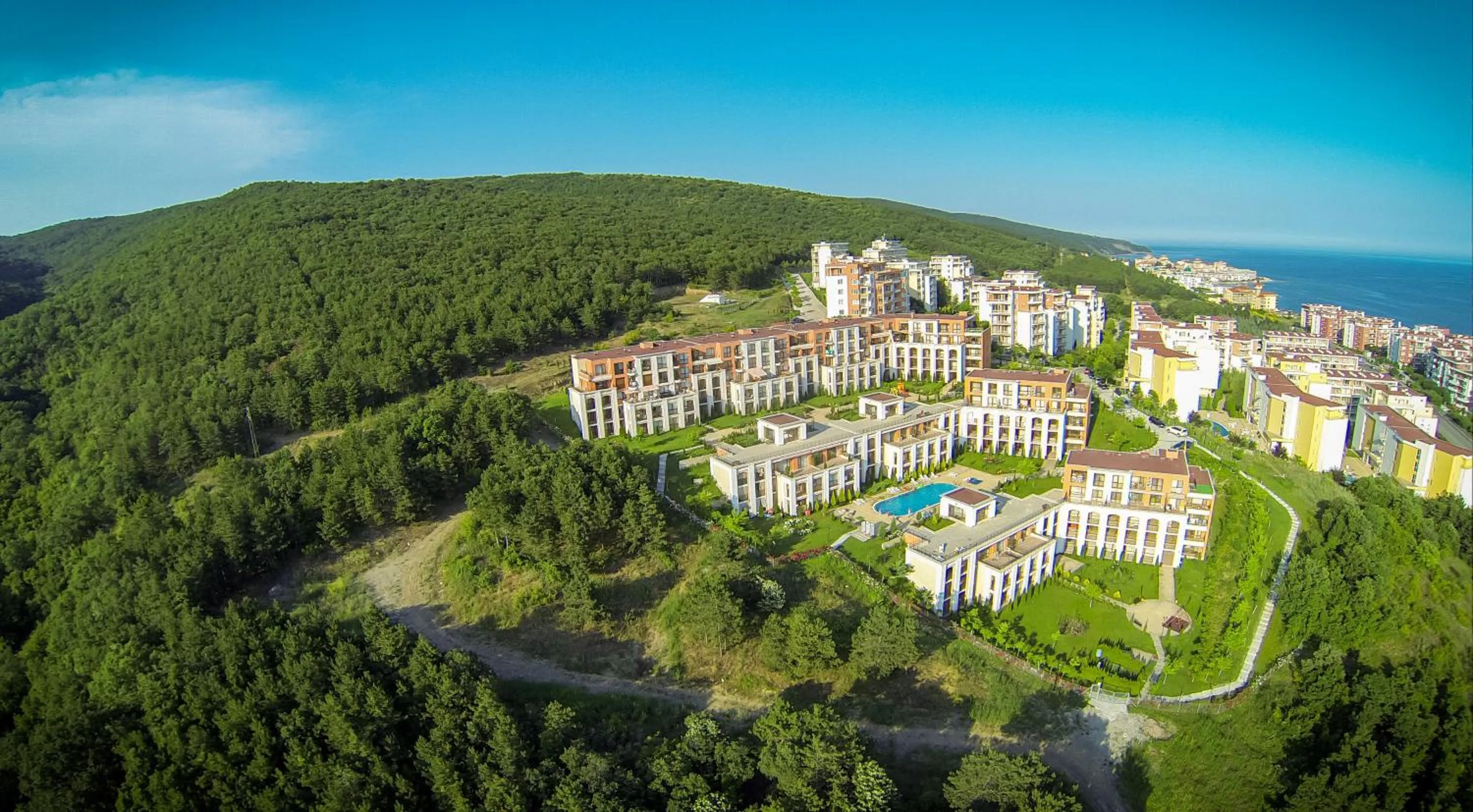 Bird's eye view in Sea Fort Club Complex