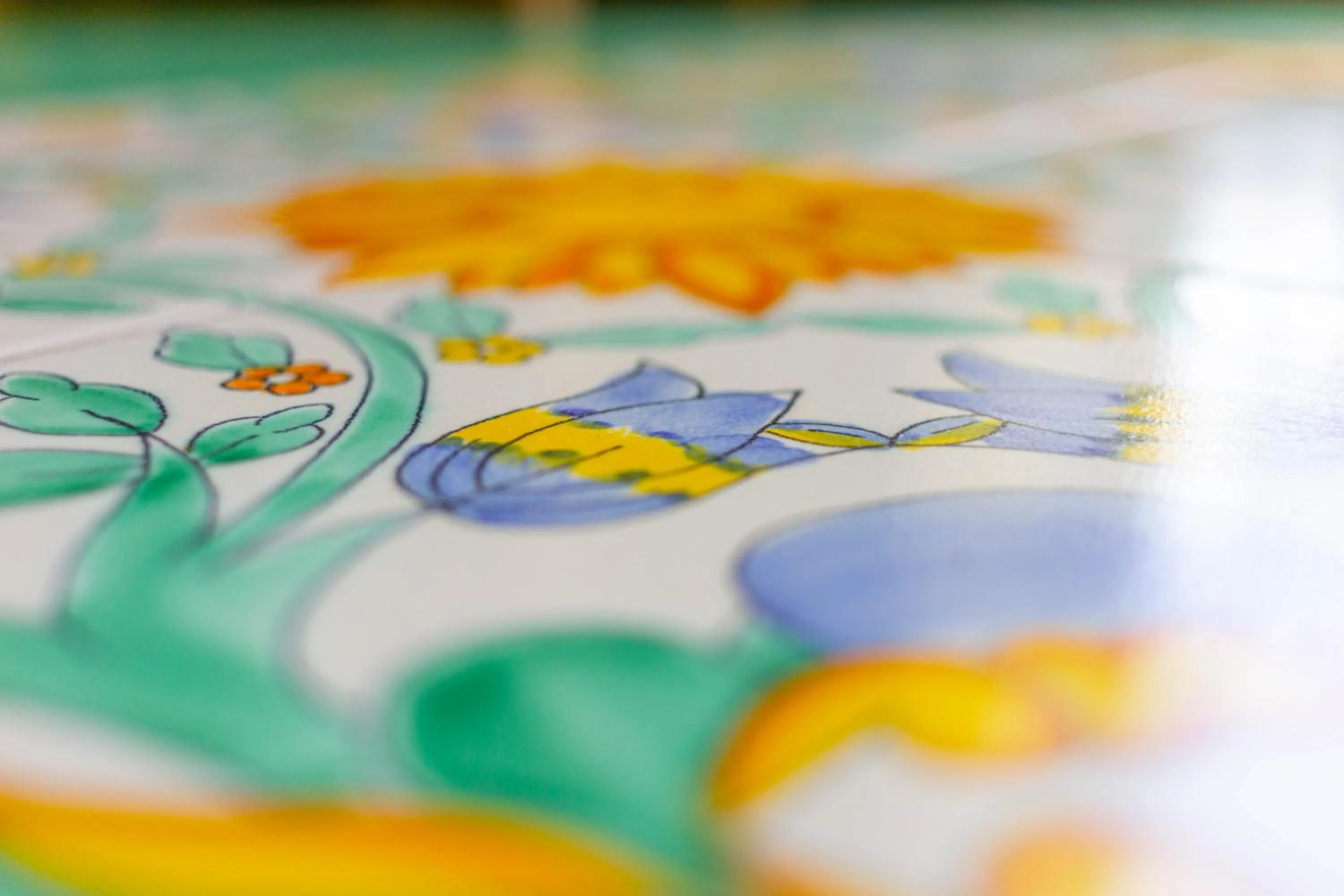 Decorative detail in Grand Hotel Hermitage