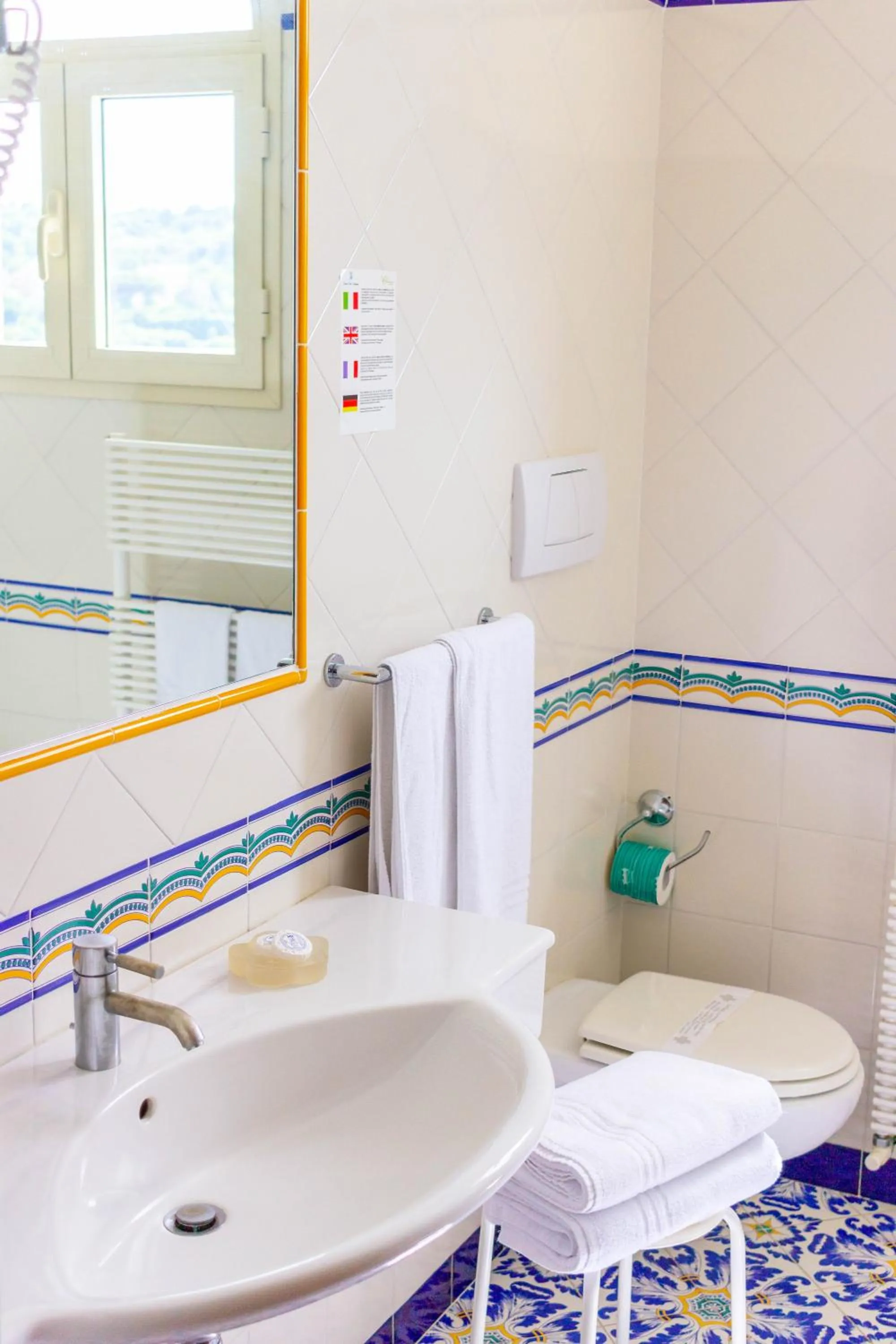 Bathroom in Grand Hotel Hermitage