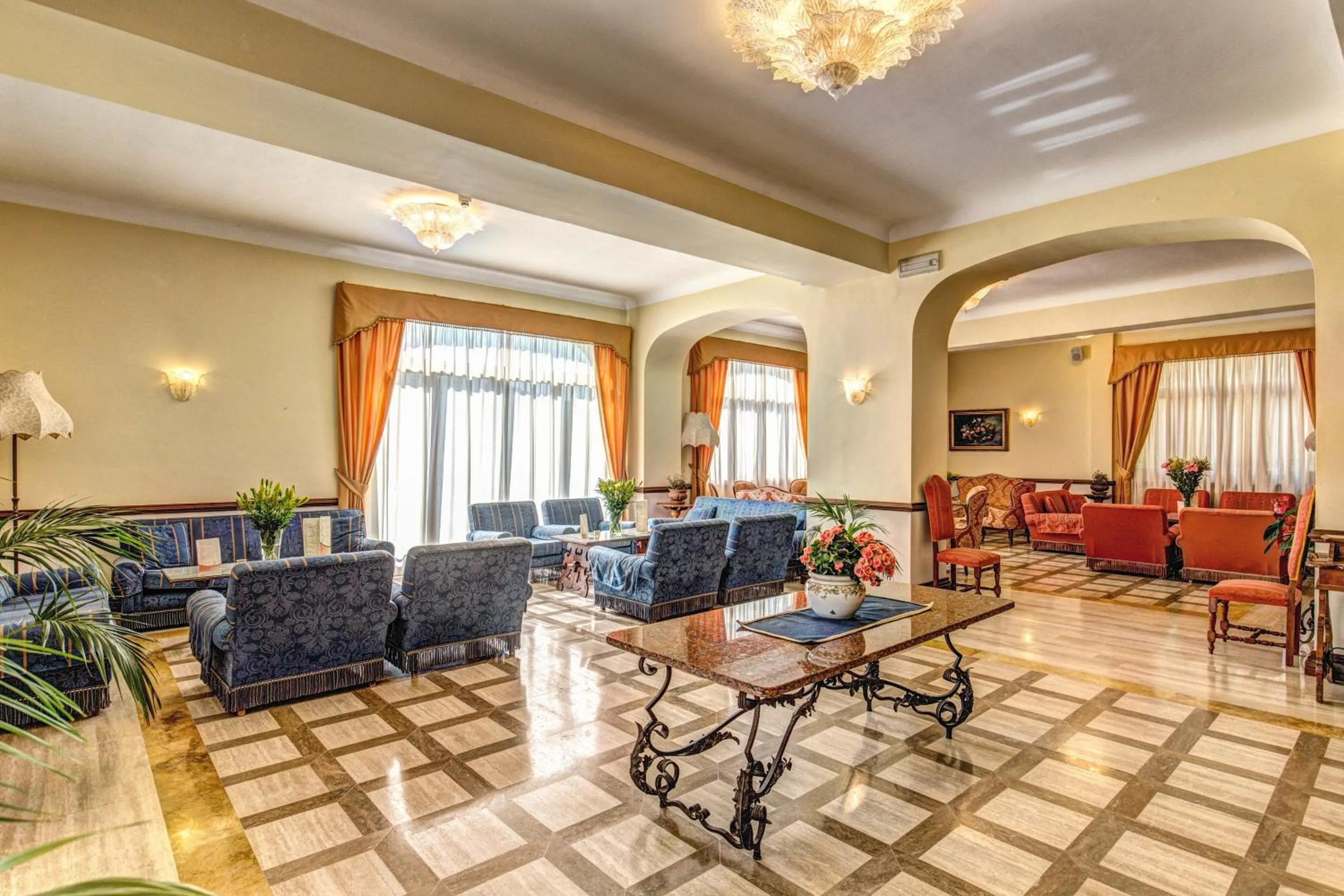 Lounge or bar in Grand Hotel Hermitage