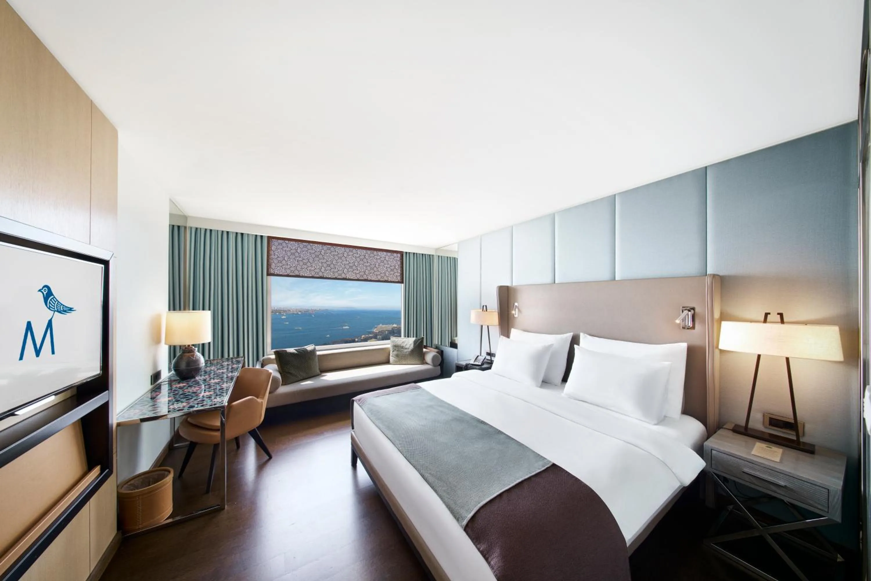 Bed in The Marmara Taksim